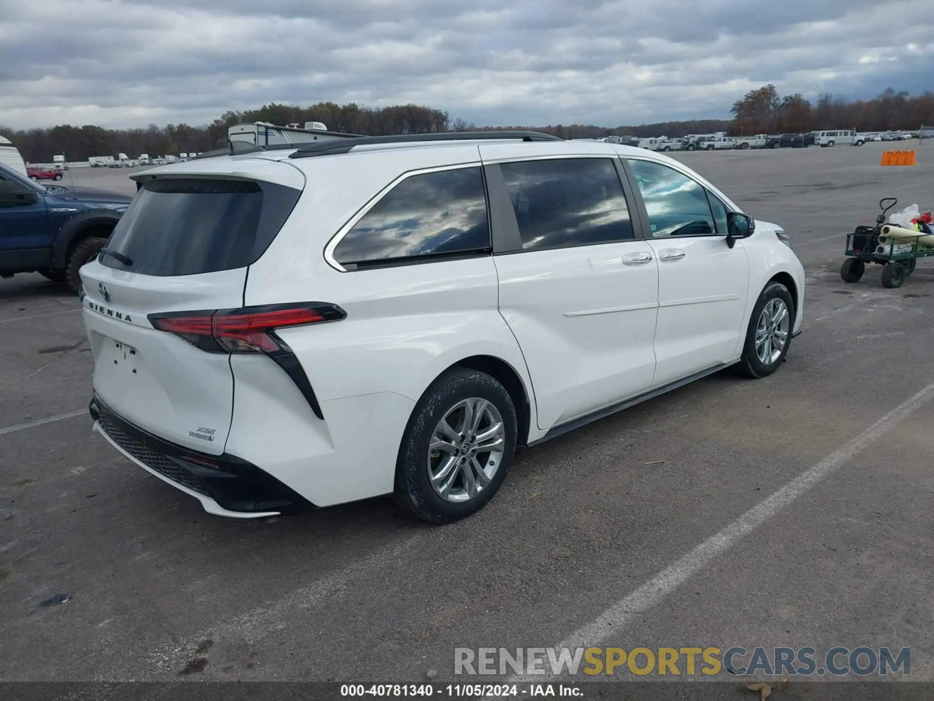 4 Фотография поврежденного автомобиля 5TDDSKFCXNS066214 TOYOTA SIENNA 2022