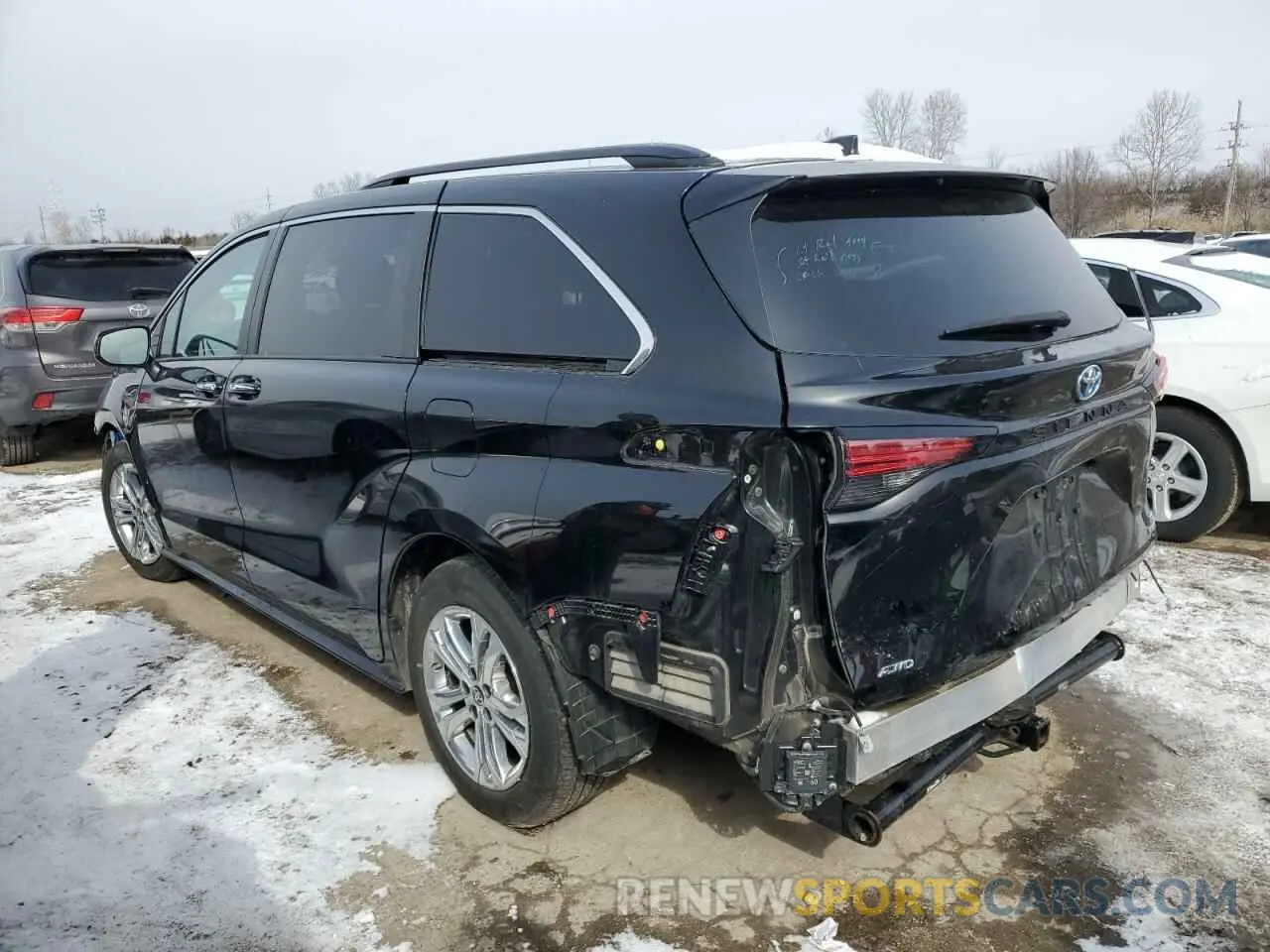 2 Фотография поврежденного автомобиля 5TDDSKFCXNS073003 TOYOTA SIENNA 2022