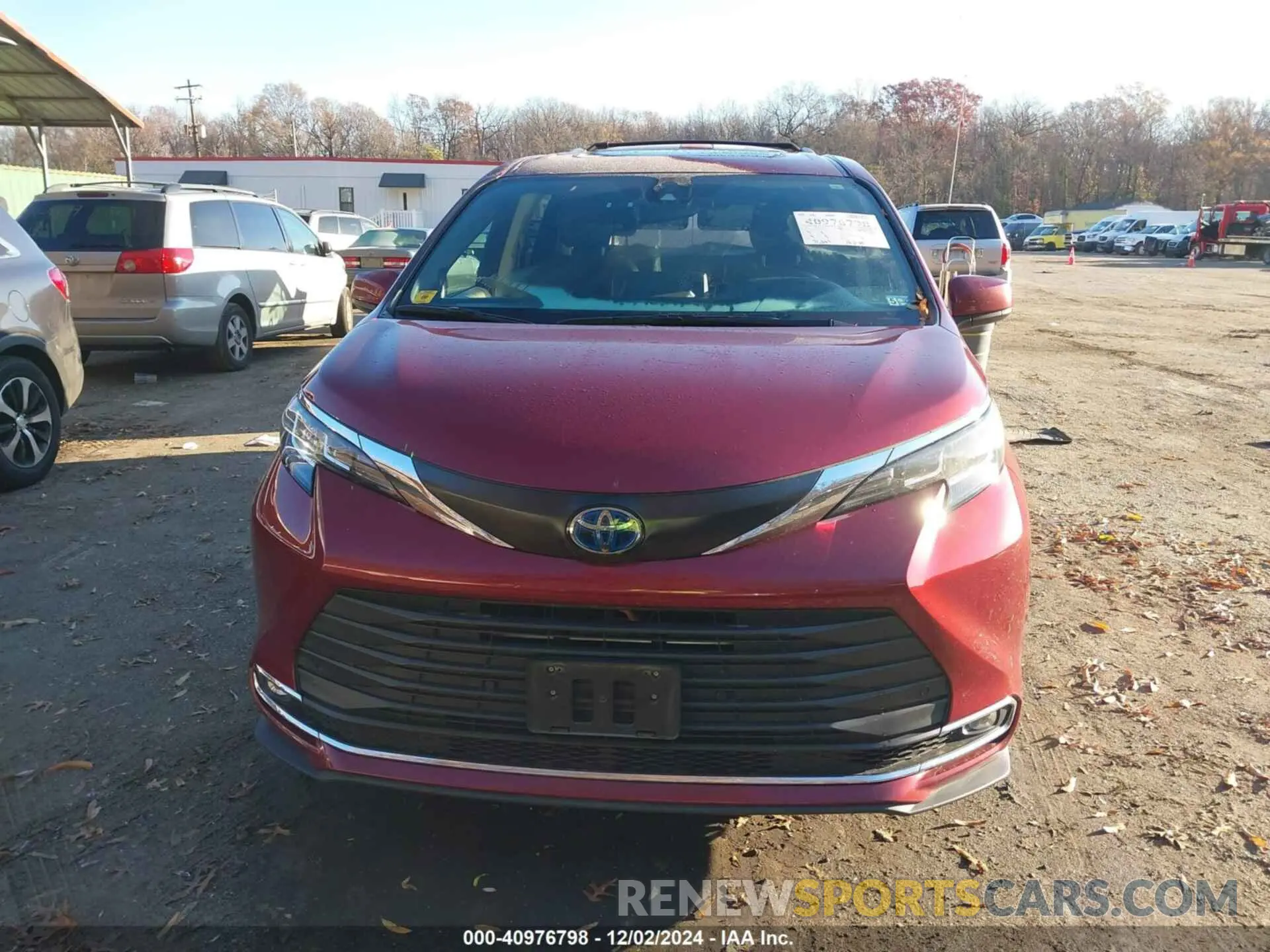 12 Фотография поврежденного автомобиля 5TDJRKEC5NS117585 TOYOTA SIENNA 2022