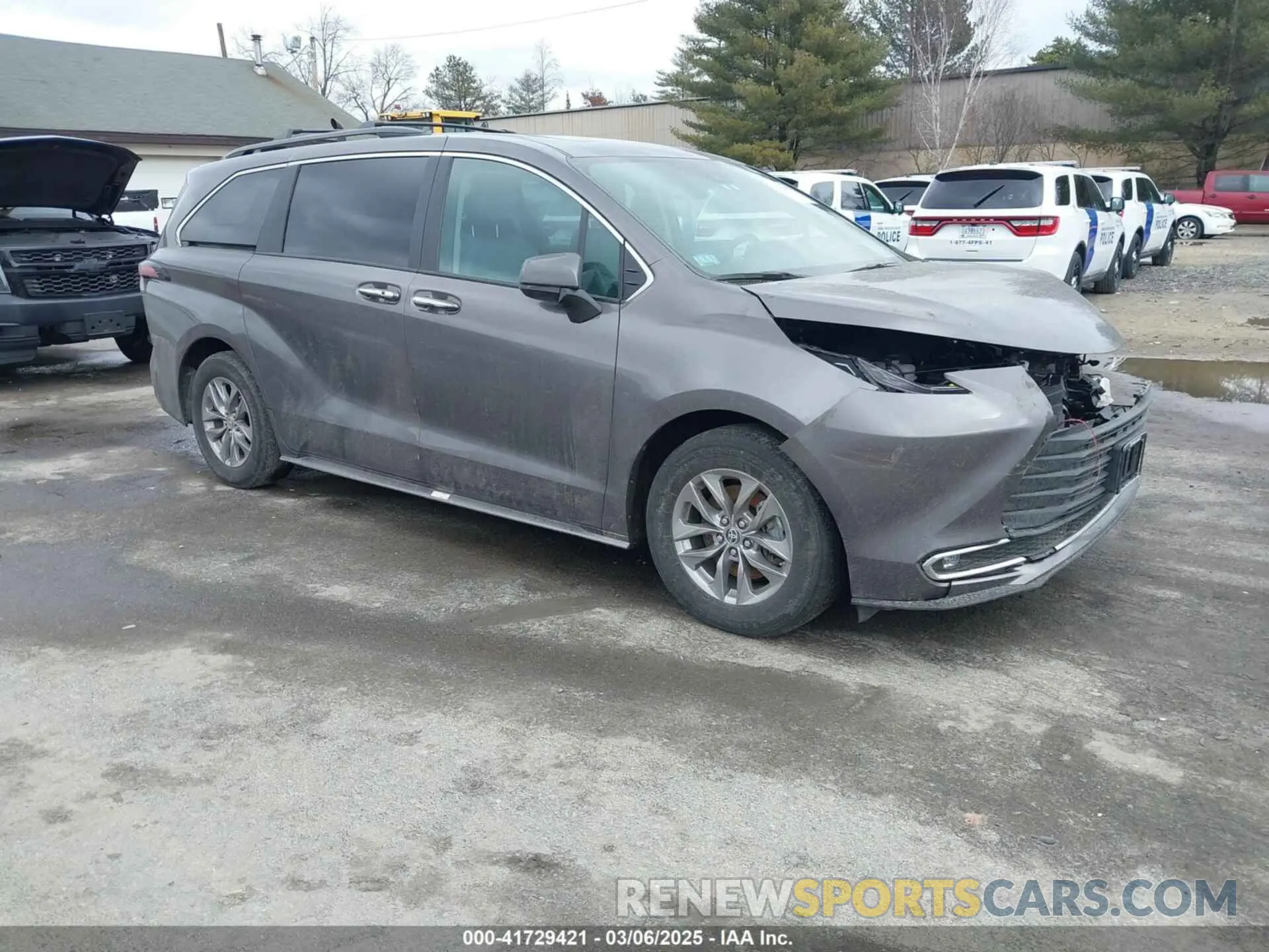 1 Photograph of a damaged car 5TDJSKFC2NS066081 TOYOTA SIENNA 2022