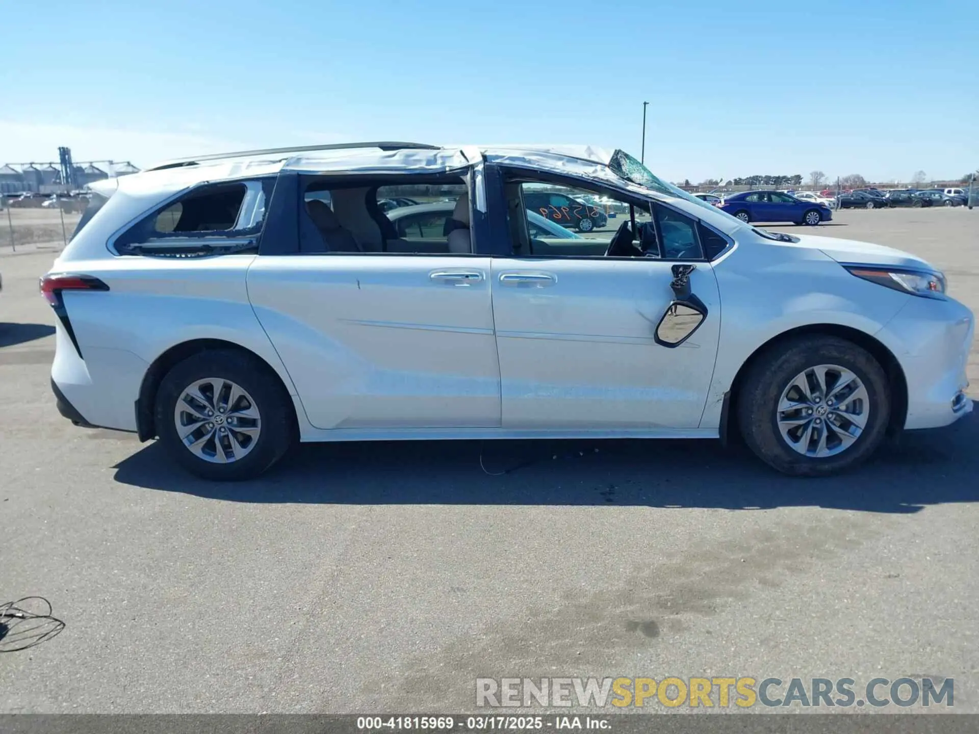 13 Фотография поврежденного автомобиля 5TDJSKFC7NS058980 TOYOTA SIENNA 2022