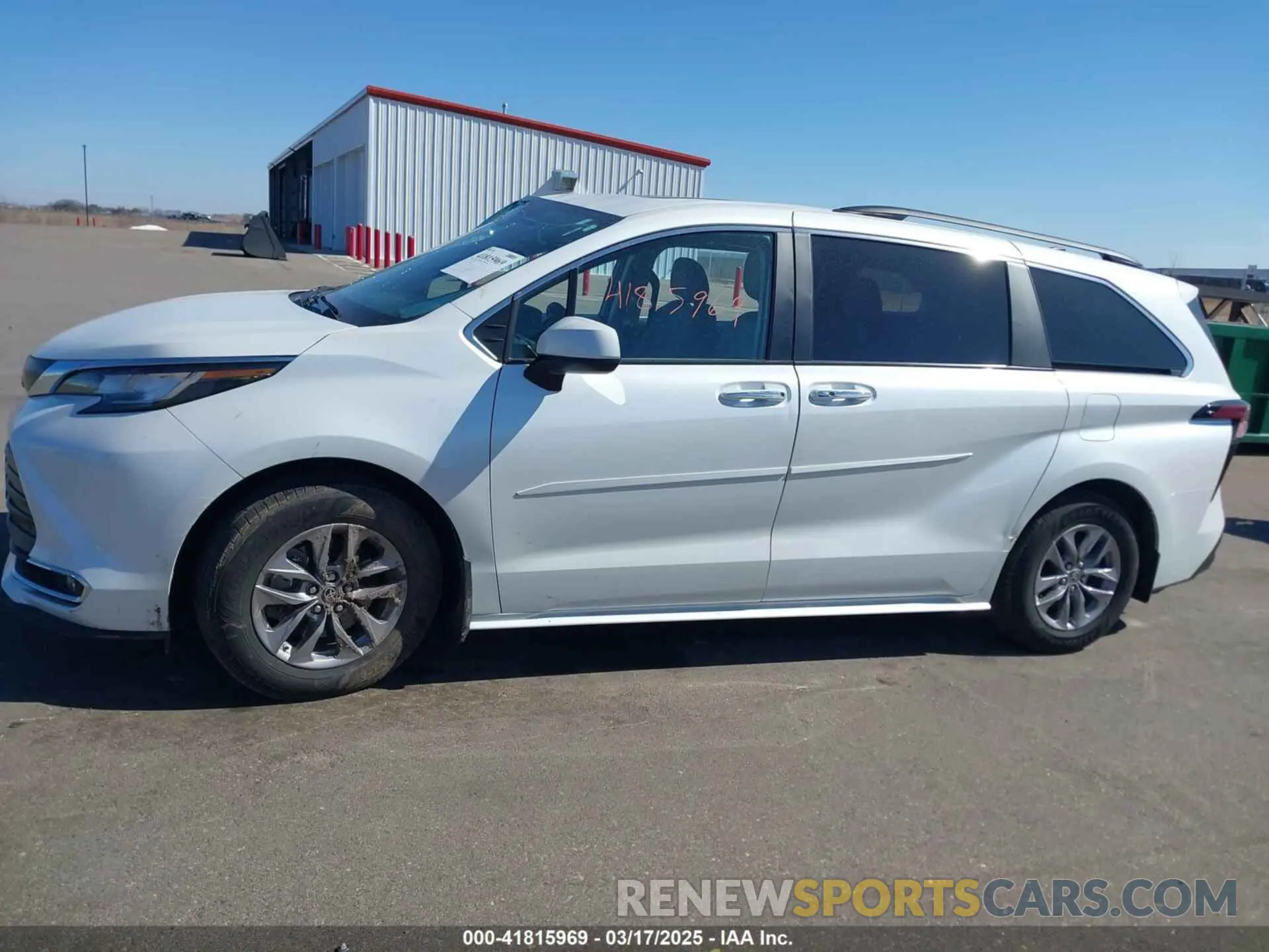 14 Фотография поврежденного автомобиля 5TDJSKFC7NS058980 TOYOTA SIENNA 2022