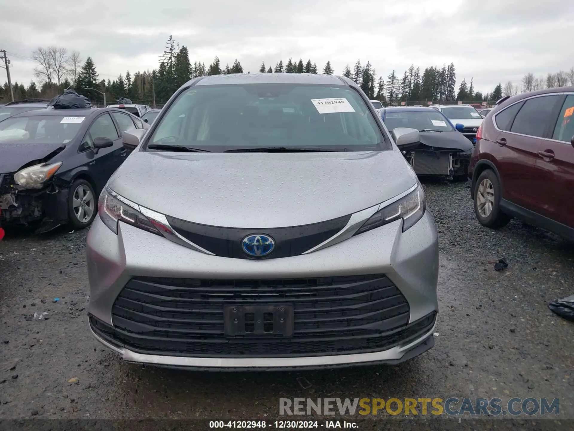 12 Фотография поврежденного автомобиля 5TDKRKEC1NS097081 TOYOTA SIENNA 2022