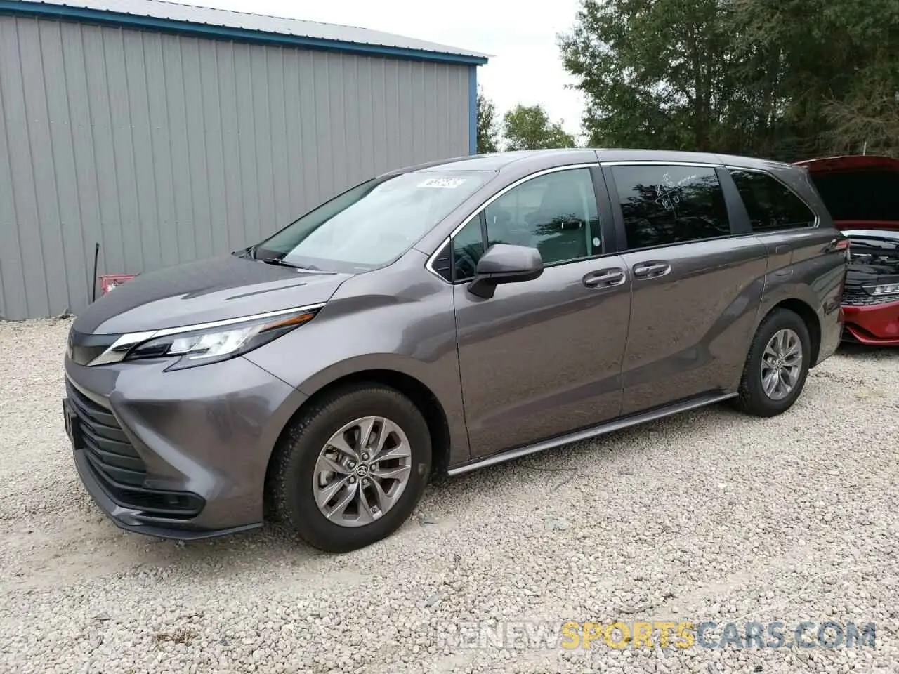 1 Photograph of a damaged car 5TDKRKEC3NS107934 TOYOTA SIENNA 2022