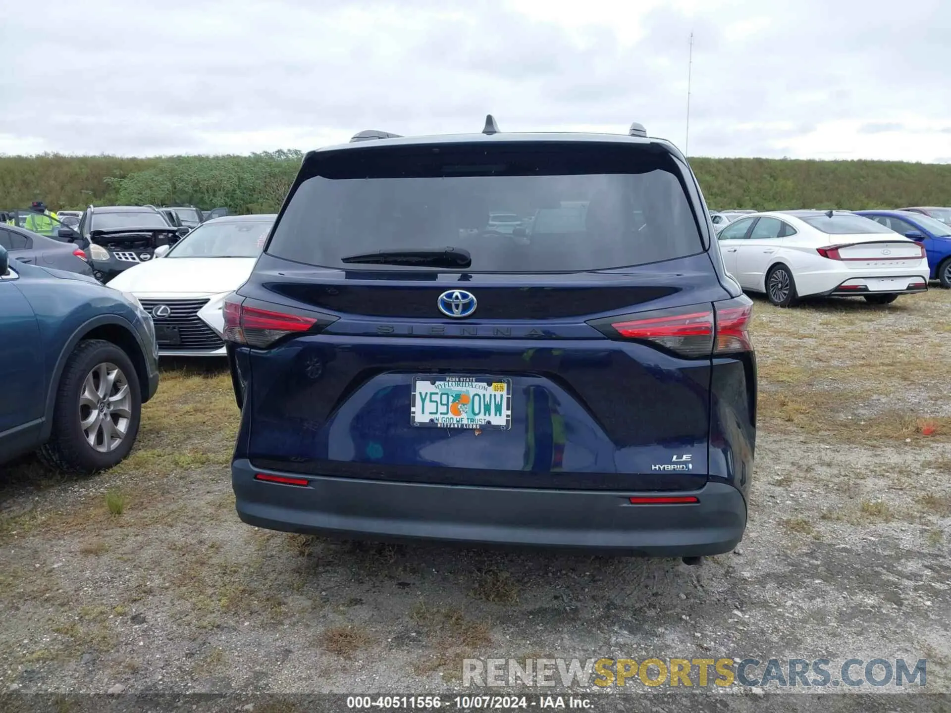 16 Фотография поврежденного автомобиля 5TDKRKEC5NS094328 TOYOTA SIENNA 2022