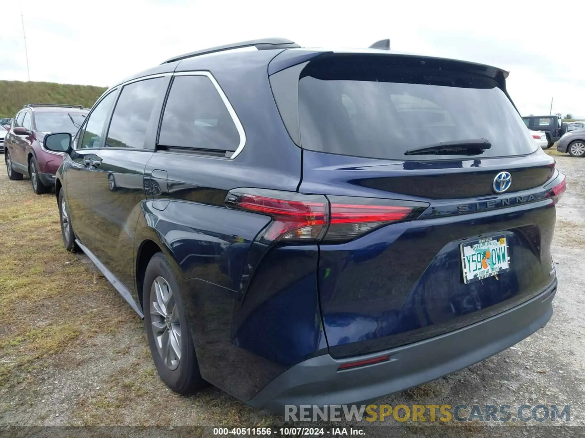 3 Фотография поврежденного автомобиля 5TDKRKEC5NS094328 TOYOTA SIENNA 2022