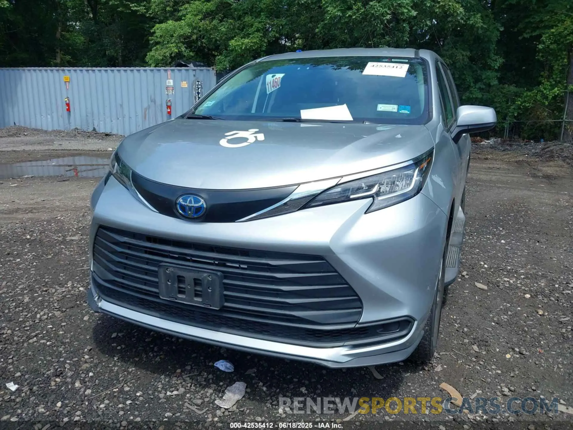 12 Фотография поврежденного автомобиля 5TDKRKEC9NS118226 TOYOTA SIENNA 2022