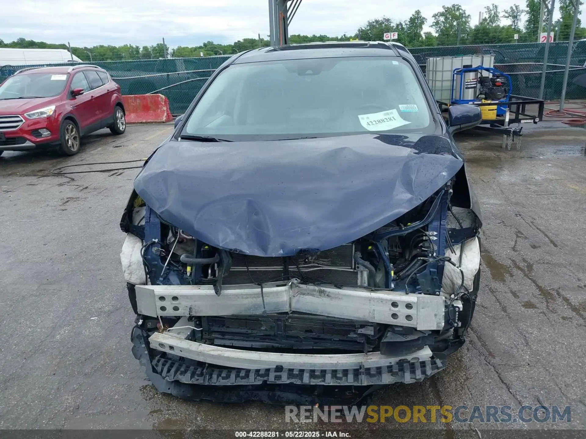 13 Фотография поврежденного автомобиля 5TDYRKEC1NS125083 TOYOTA SIENNA 2022