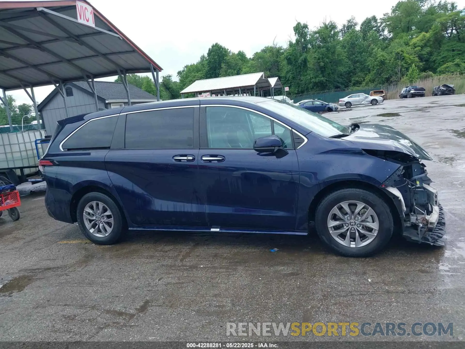 14 Фотография поврежденного автомобиля 5TDYRKEC1NS125083 TOYOTA SIENNA 2022