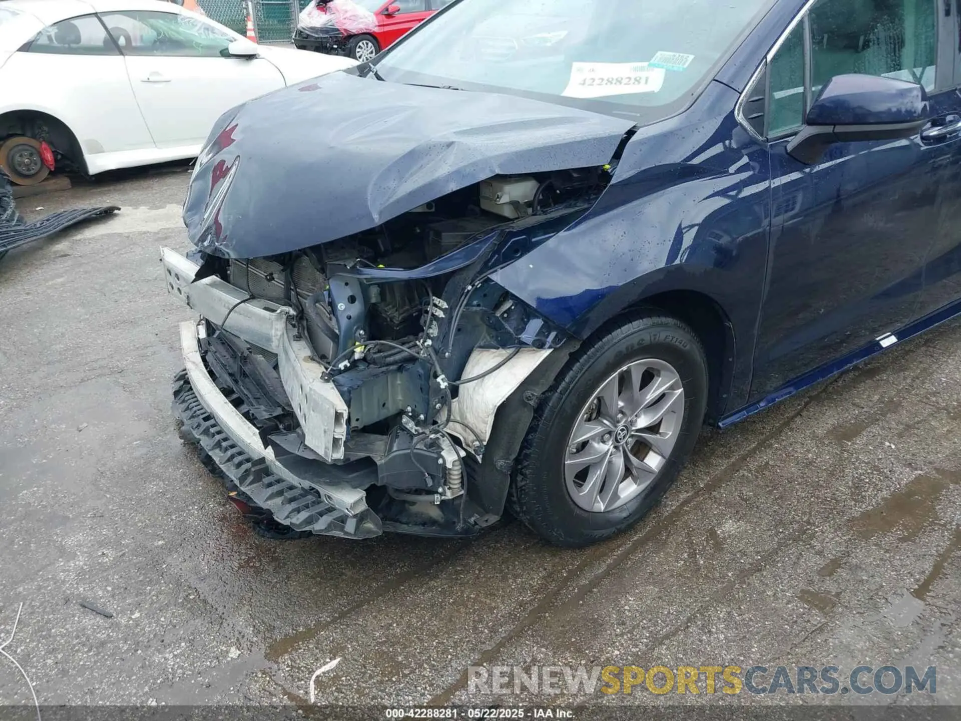 19 Фотография поврежденного автомобиля 5TDYRKEC1NS125083 TOYOTA SIENNA 2022