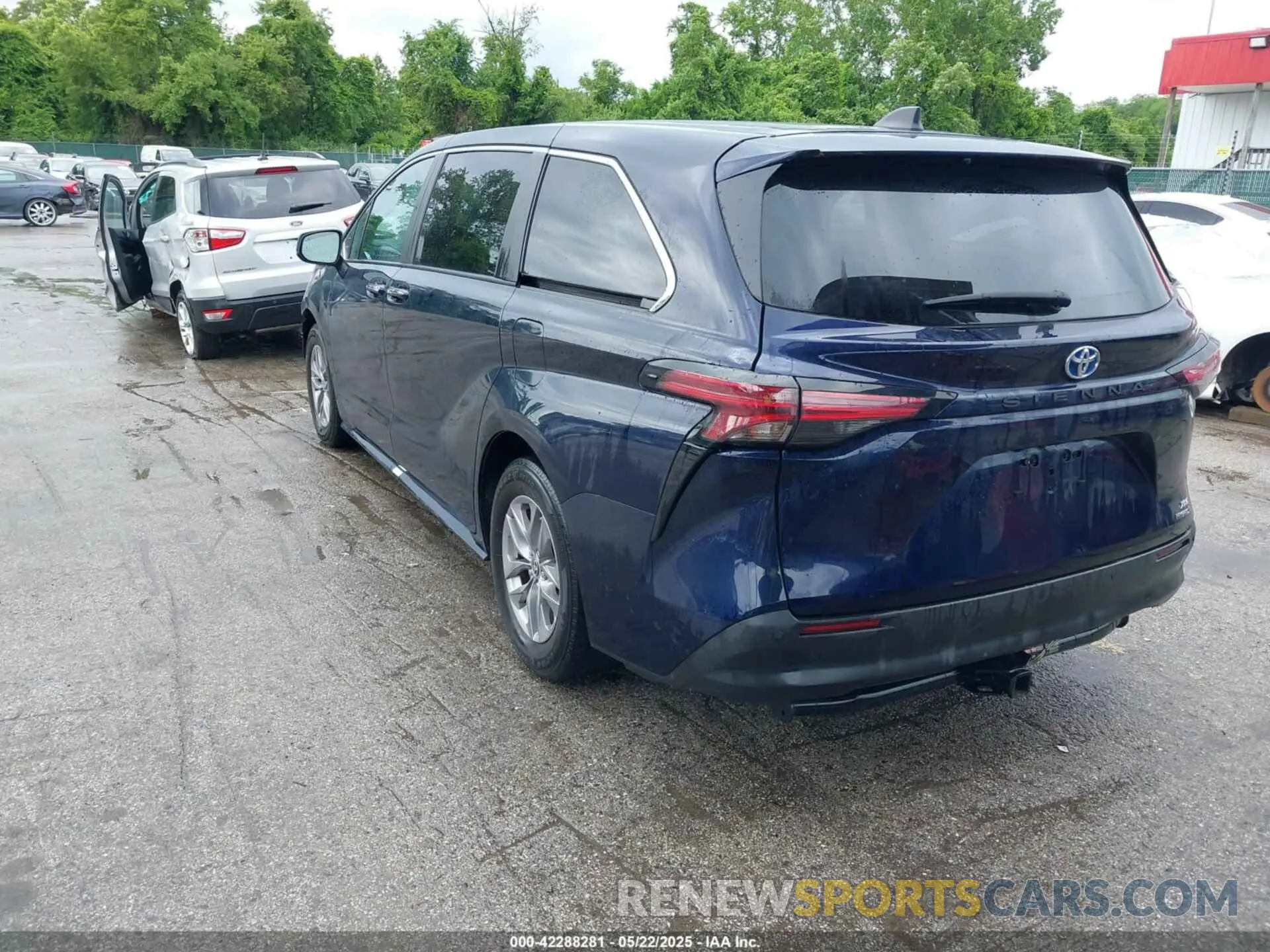 3 Фотография поврежденного автомобиля 5TDYRKEC1NS125083 TOYOTA SIENNA 2022