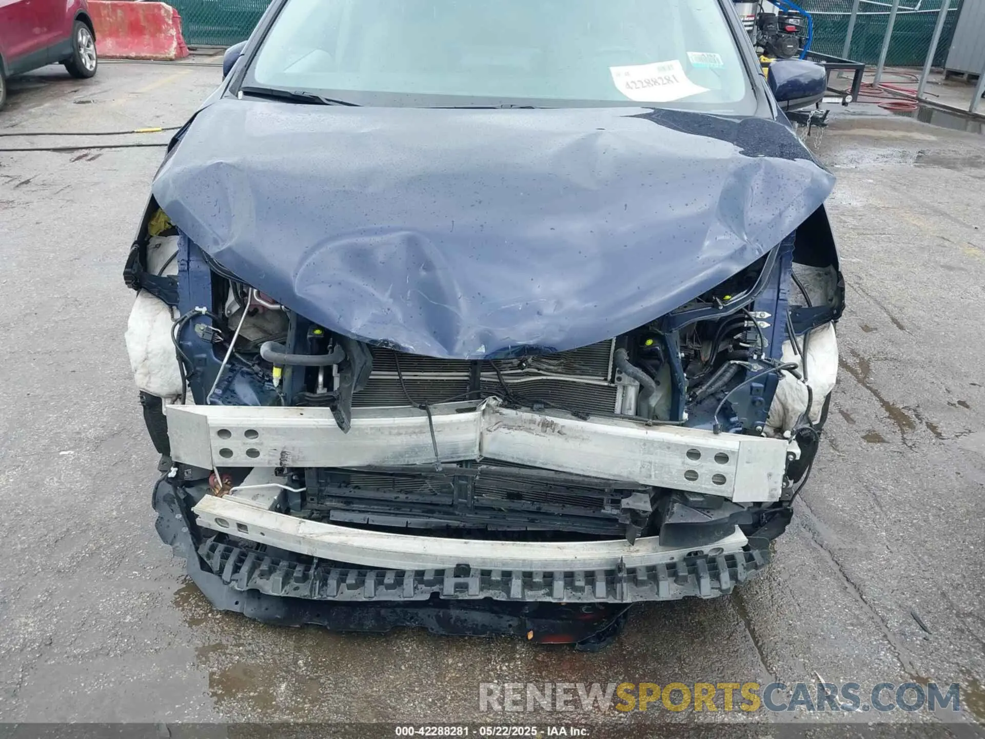 6 Фотография поврежденного автомобиля 5TDYRKEC1NS125083 TOYOTA SIENNA 2022