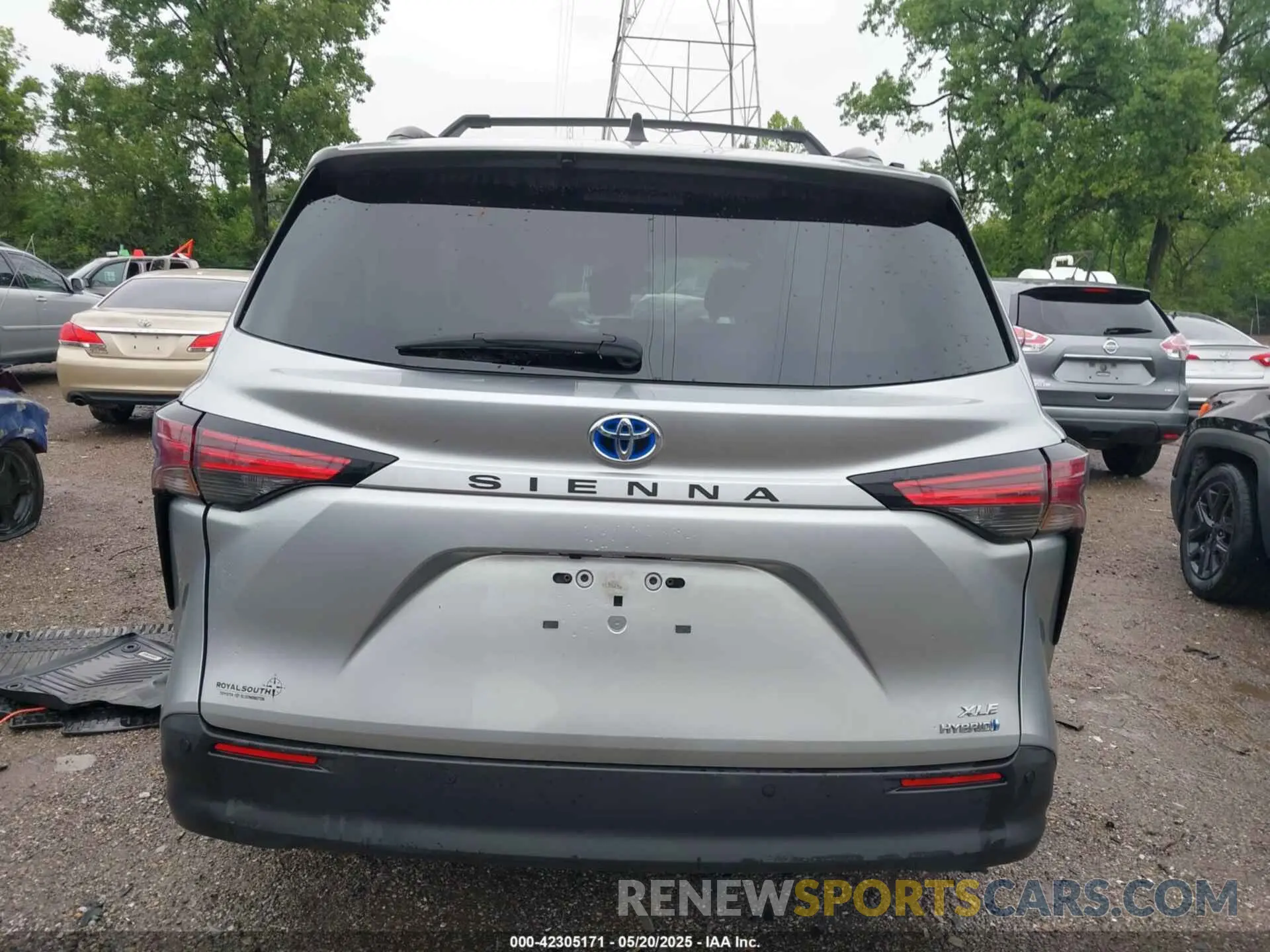 16 Фотография поврежденного автомобиля 5TDYRKEC2NS119776 TOYOTA SIENNA 2022