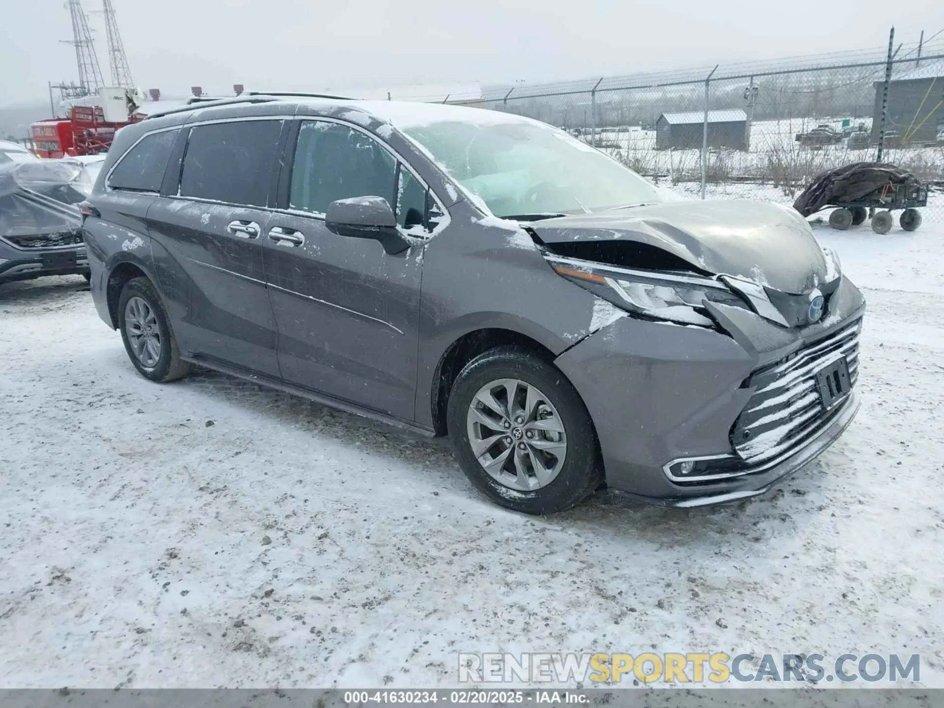 1 Фотография поврежденного автомобиля 5TDYRKEC4NS120170 TOYOTA SIENNA 2022