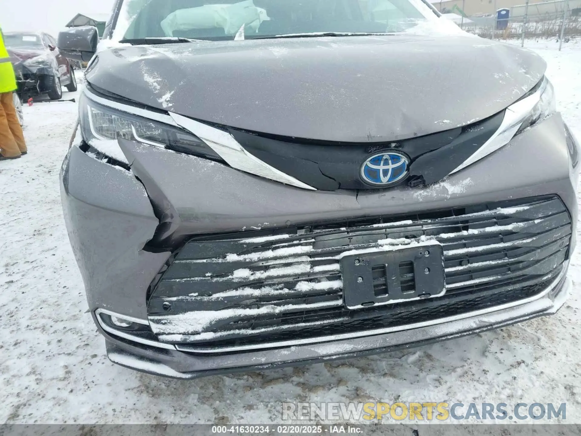 6 Фотография поврежденного автомобиля 5TDYRKEC4NS120170 TOYOTA SIENNA 2022