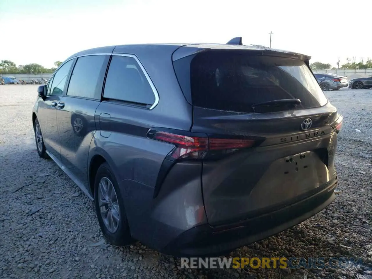 3 Фотография поврежденного автомобиля 5TDYRKEC5NS125510 TOYOTA SIENNA 2022