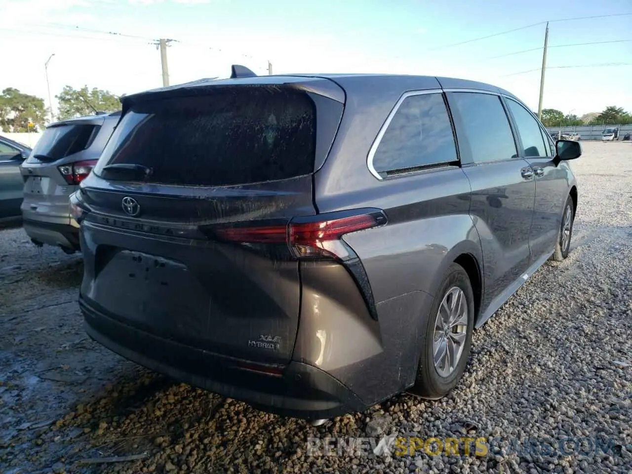 4 Фотография поврежденного автомобиля 5TDYRKEC5NS125510 TOYOTA SIENNA 2022
