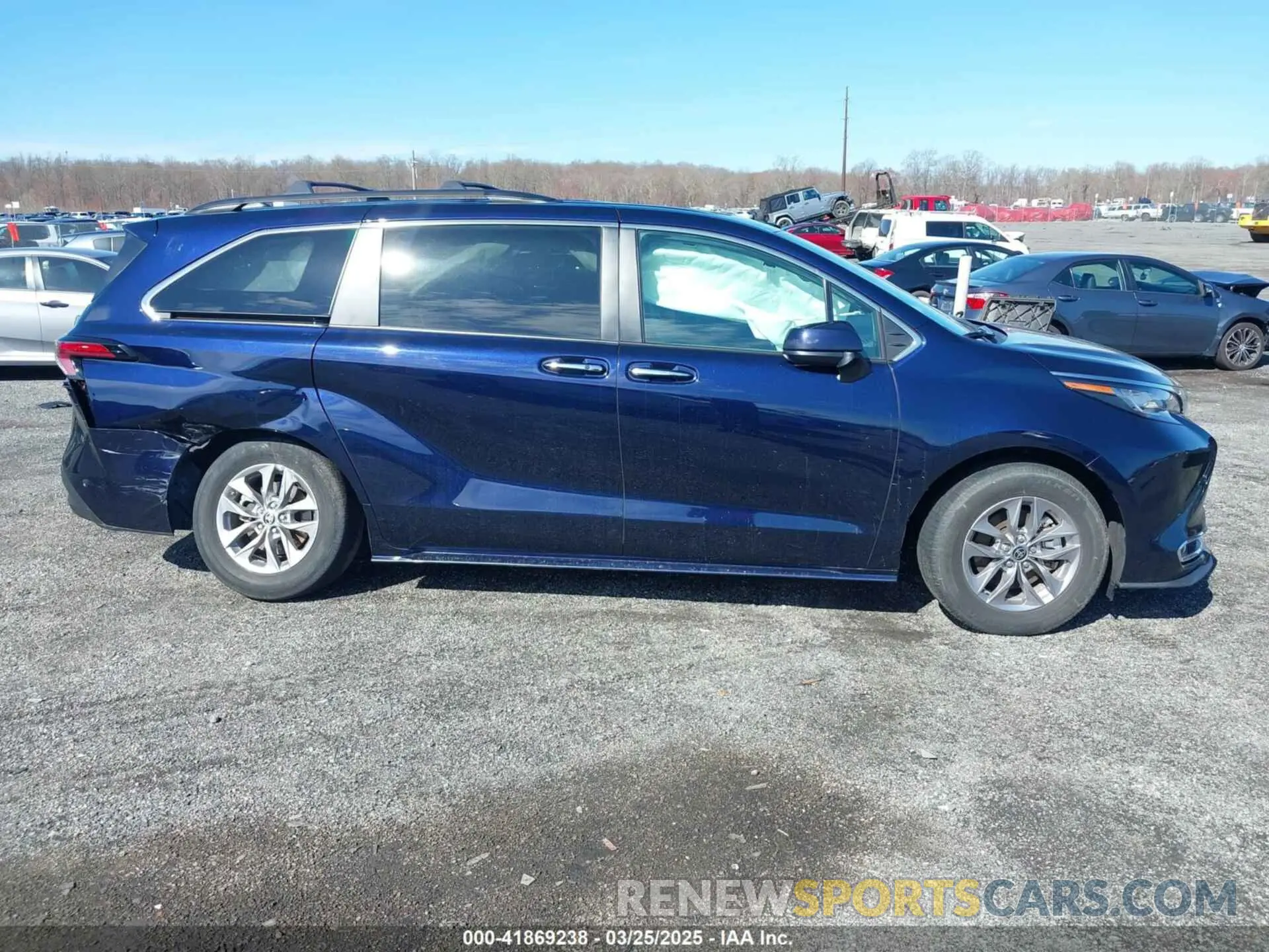 13 Фотография поврежденного автомобиля 5TDYRKEC6NS103368 TOYOTA SIENNA 2022