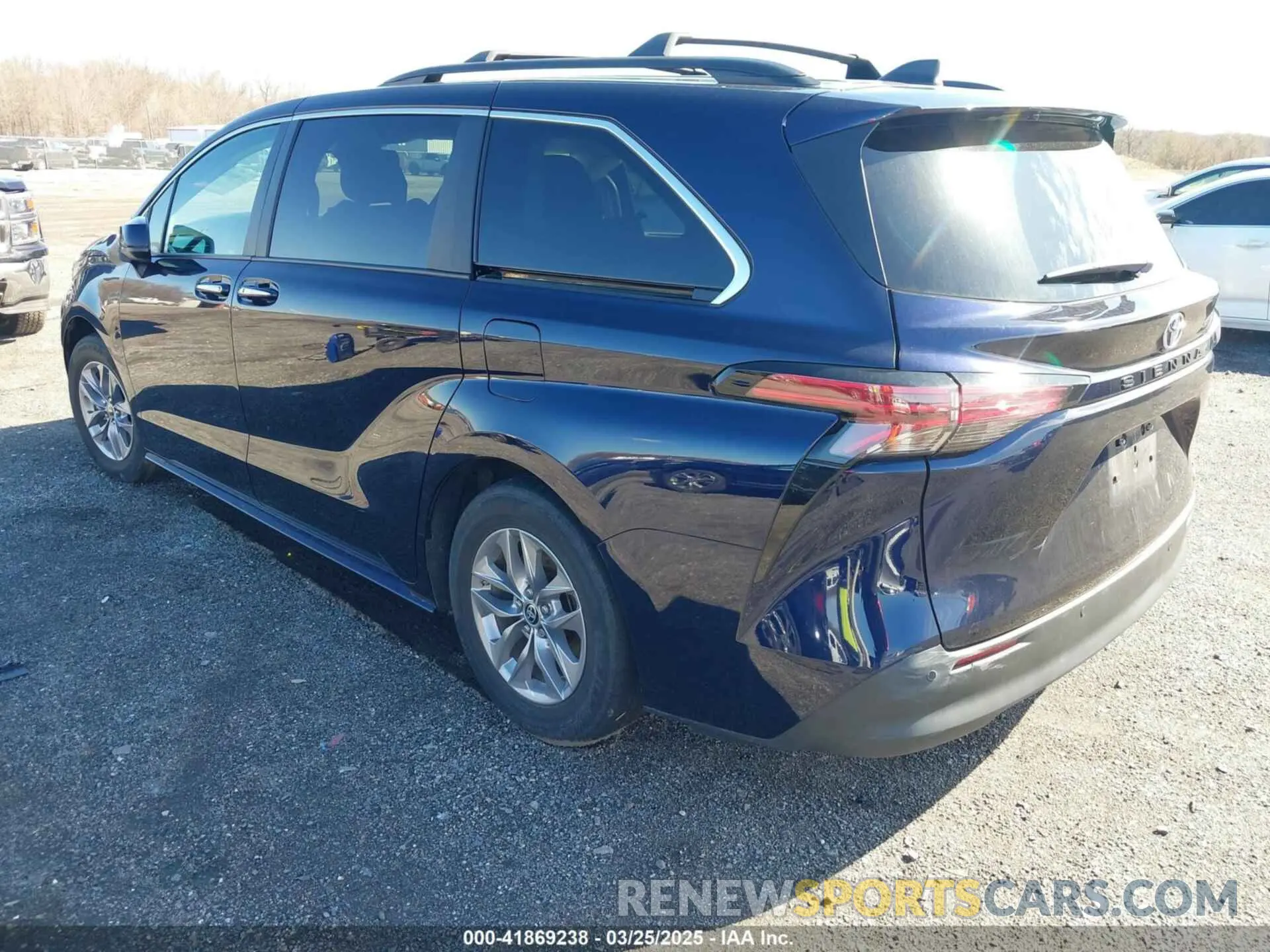 3 Фотография поврежденного автомобиля 5TDYRKEC6NS103368 TOYOTA SIENNA 2022