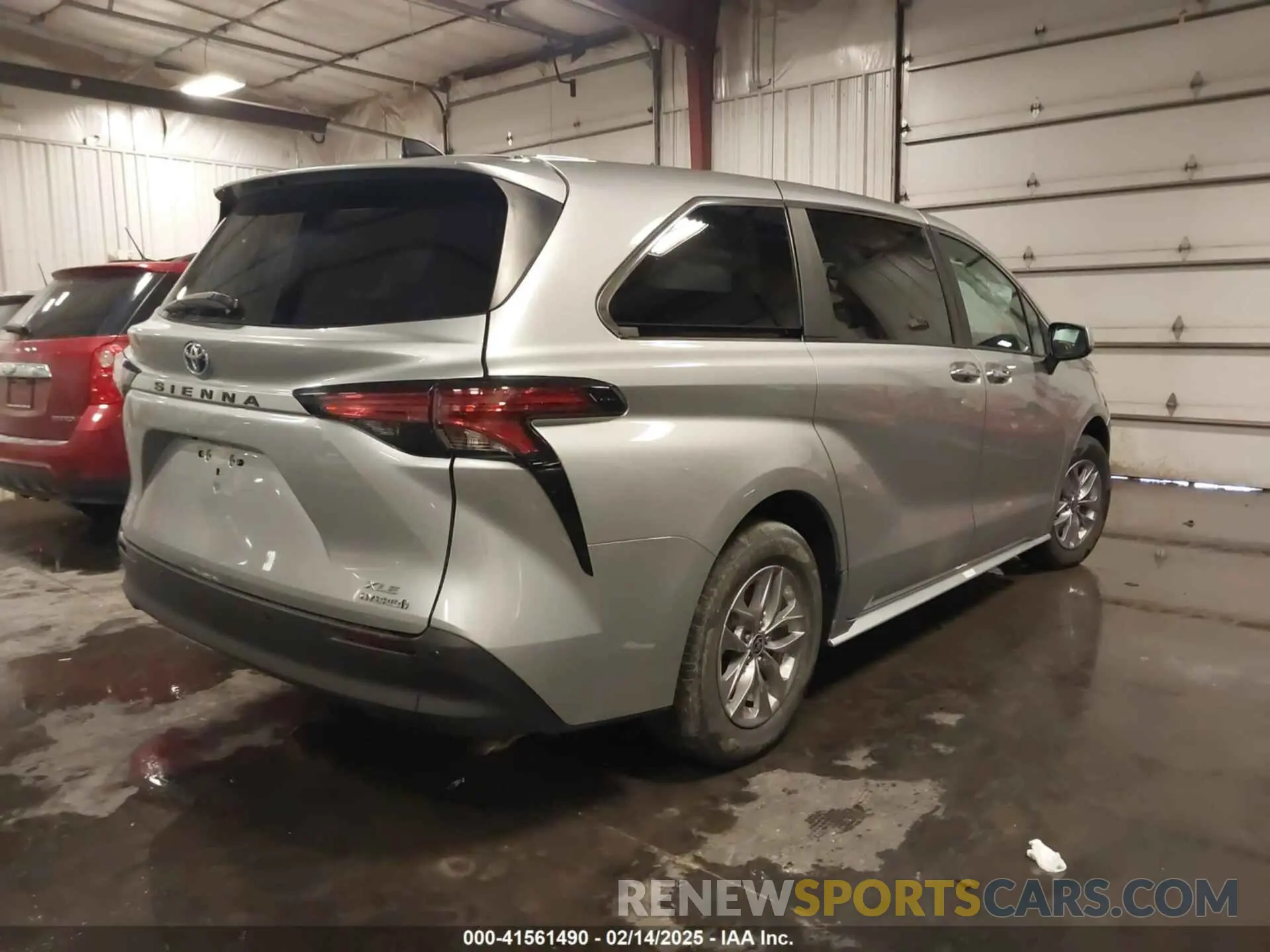 4 Фотография поврежденного автомобиля 5TDYRKEC6NS126603 TOYOTA SIENNA 2022