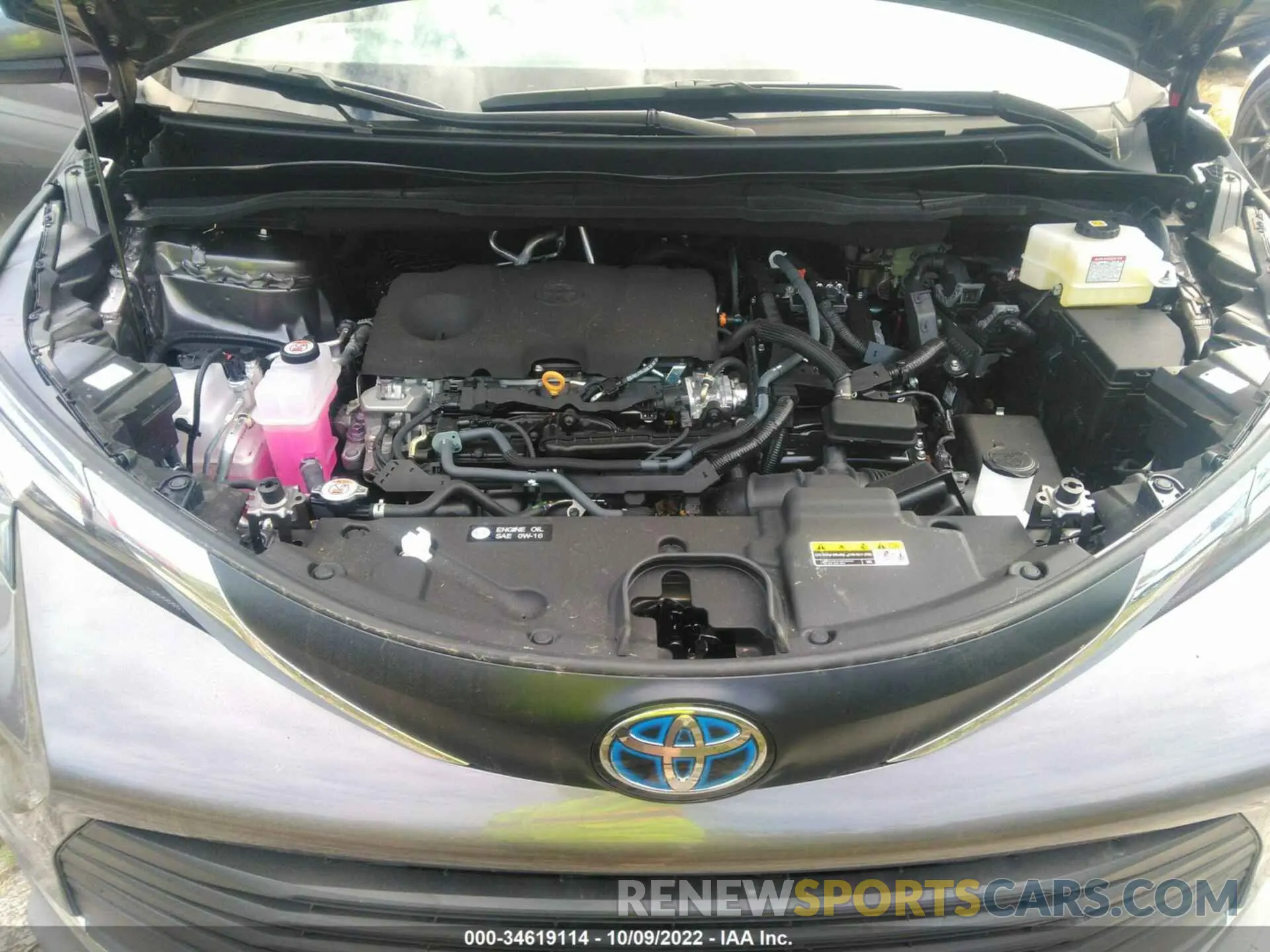 10 Фотография поврежденного автомобиля 5TDYRKECXNS124515 TOYOTA SIENNA 2022