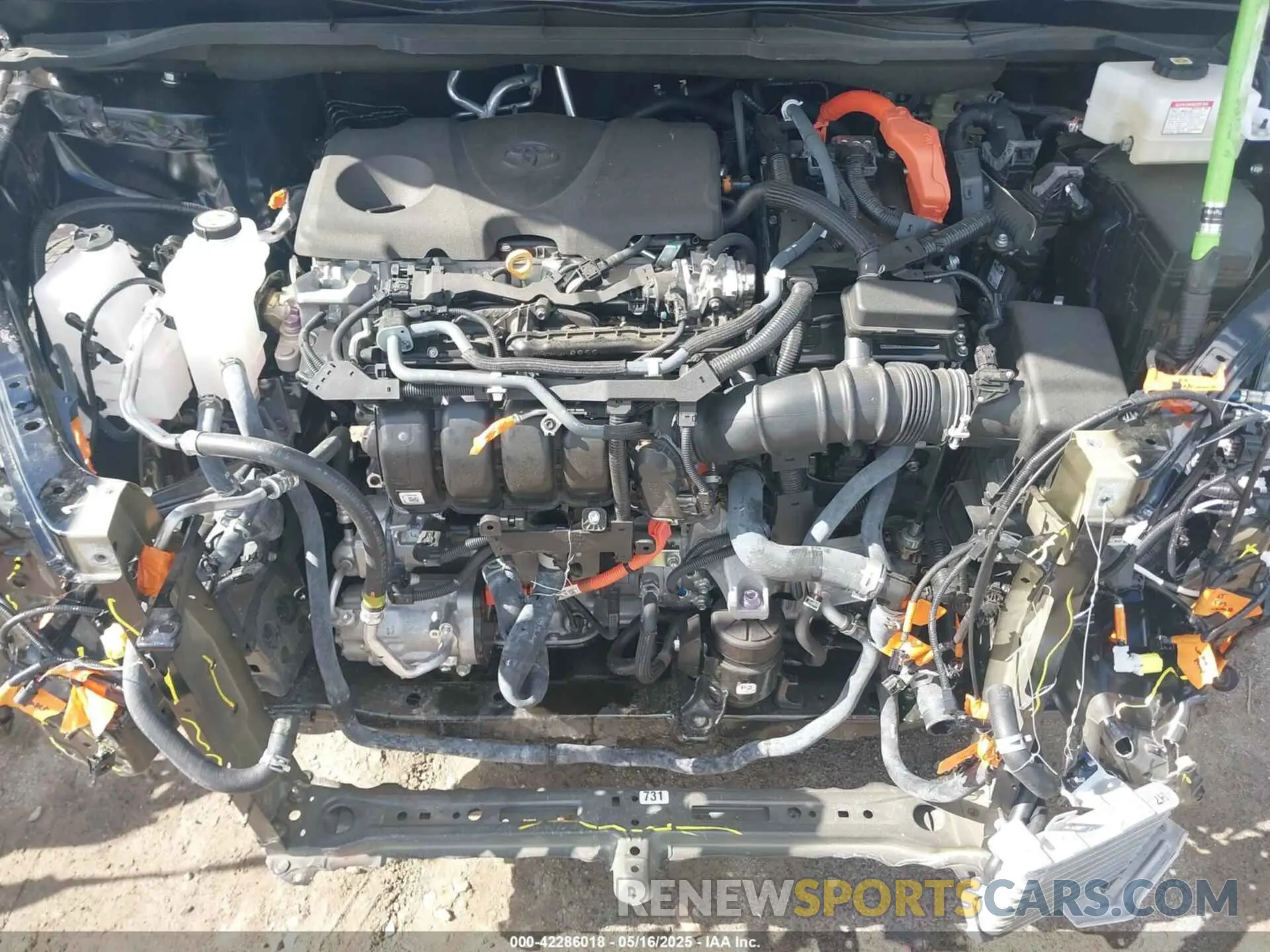 10 Фотография поврежденного автомобиля 5TDYSKFC2NS042734 TOYOTA SIENNA 2022