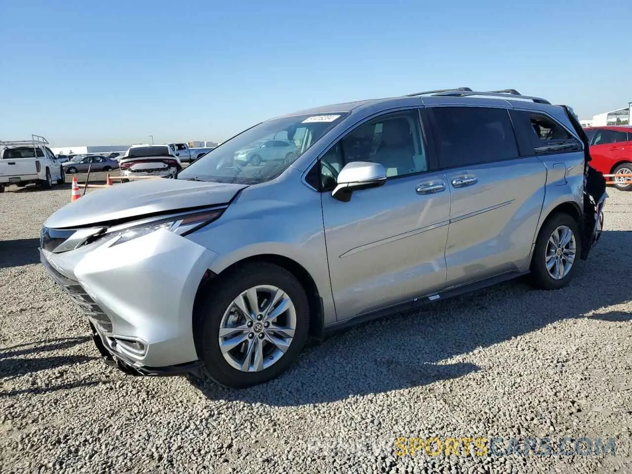 1 Фотография поврежденного автомобиля 5TDZRKEC2NS099310 TOYOTA SIENNA 2022