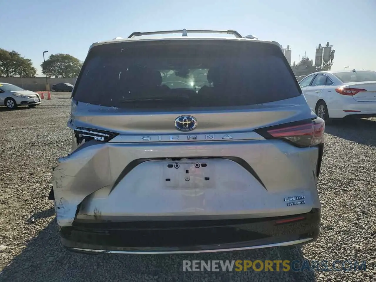 6 Фотография поврежденного автомобиля 5TDZRKEC2NS099310 TOYOTA SIENNA 2022