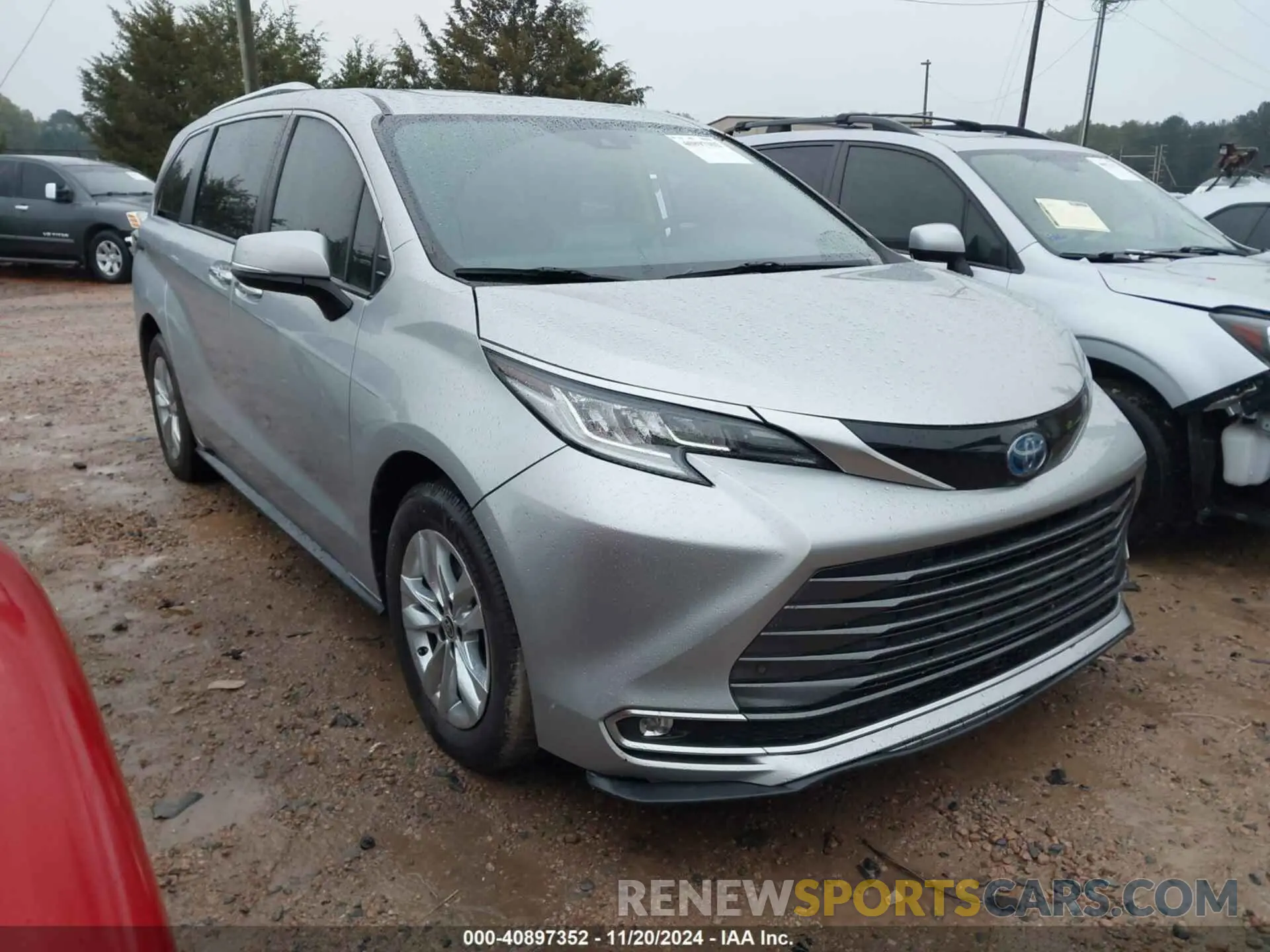 1 Photograph of a damaged car 5TDZRKECXNS075255 TOYOTA SIENNA 2022