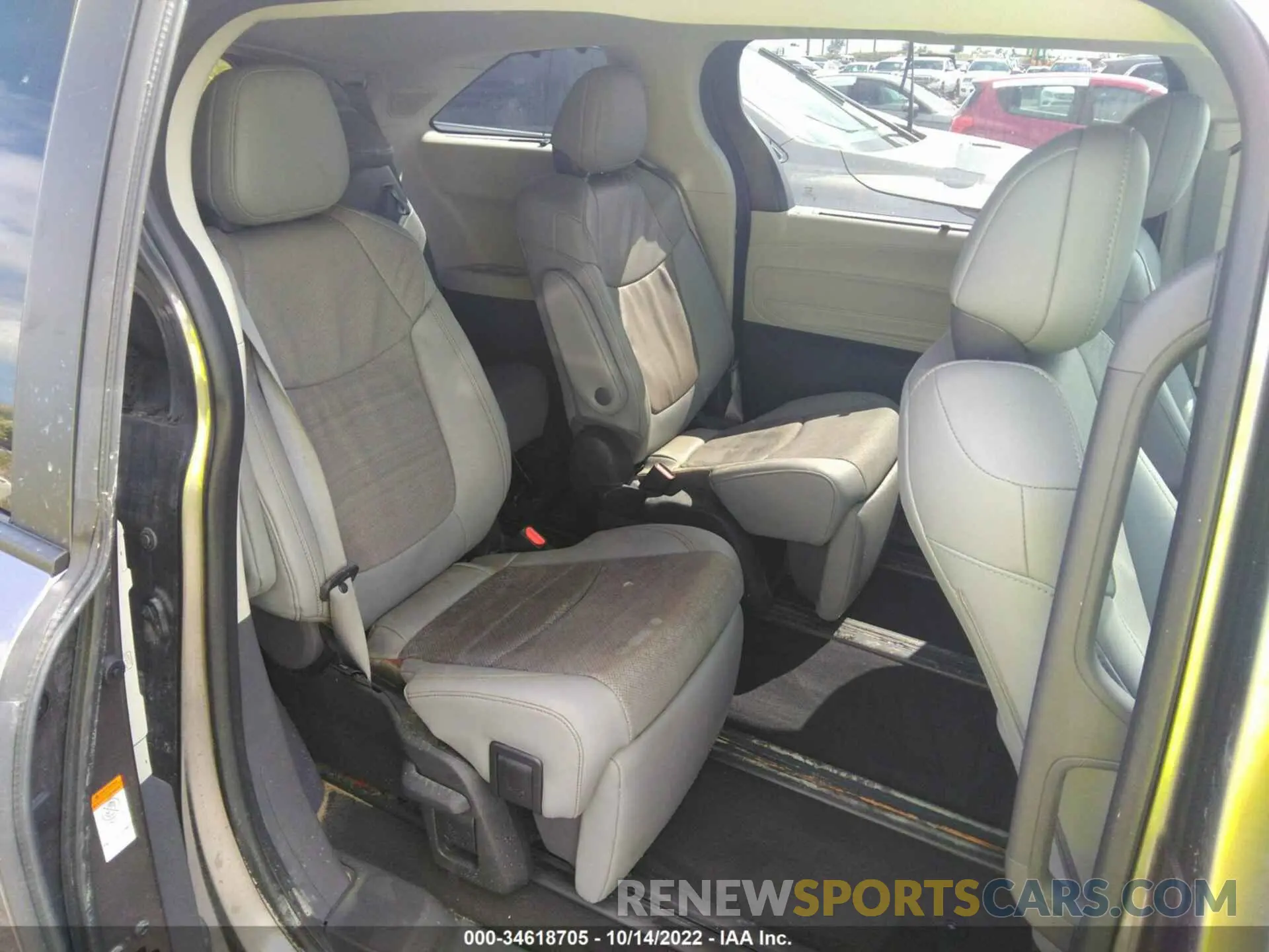 8 Фотография поврежденного автомобиля 5TDZSKFC9NS053427 TOYOTA SIENNA 2022