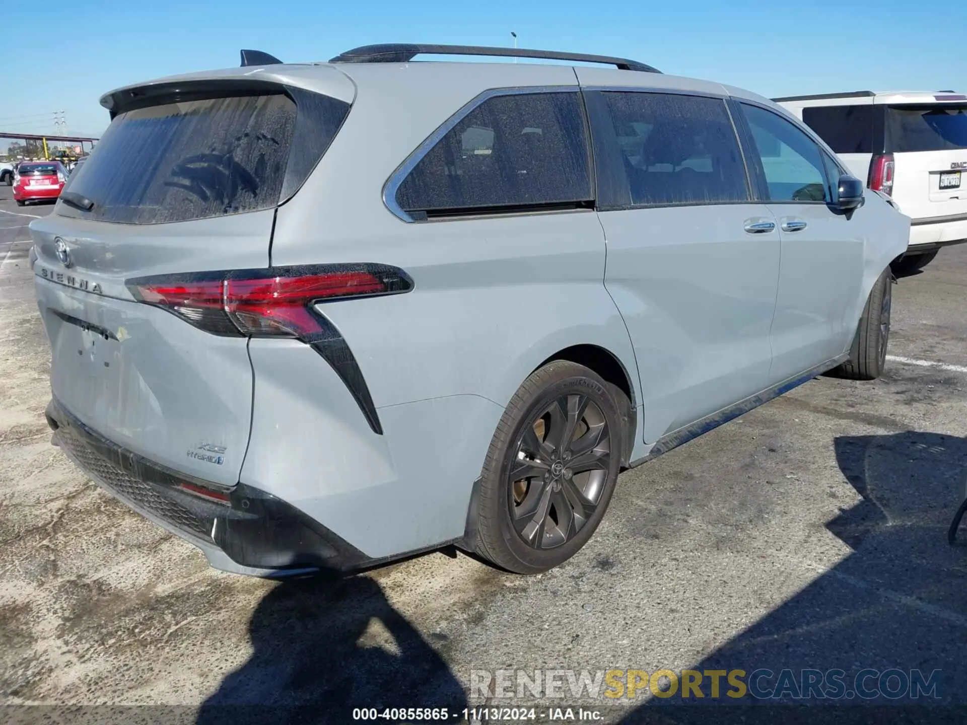 4 Фотография поврежденного автомобиля 5TDDRKEC6PS156167 TOYOTA SIENNA 2023