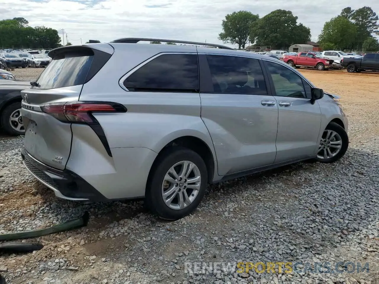 3 Фотография поврежденного автомобиля 5TDDSKFC6PS098158 TOYOTA SIENNA 2023