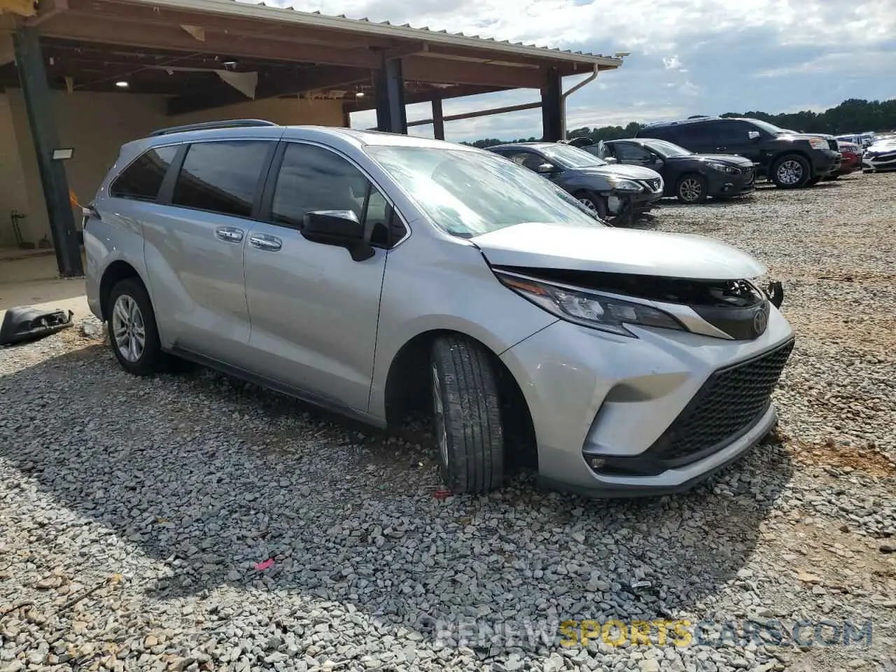 4 Фотография поврежденного автомобиля 5TDDSKFC6PS098158 TOYOTA SIENNA 2023