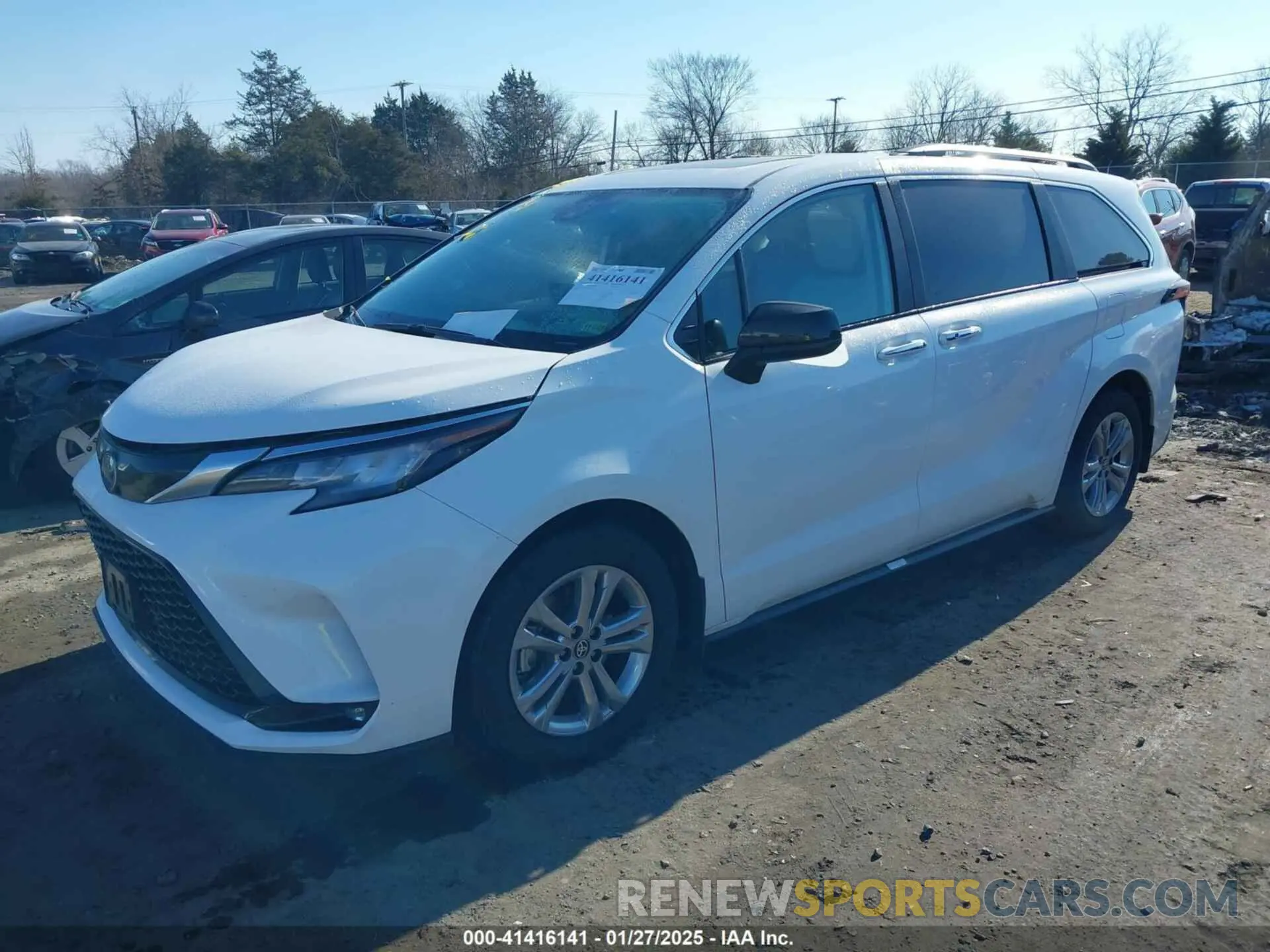 2 Photograph of a damaged car 5TDDSKFC6PS107134 TOYOTA SIENNA 2023