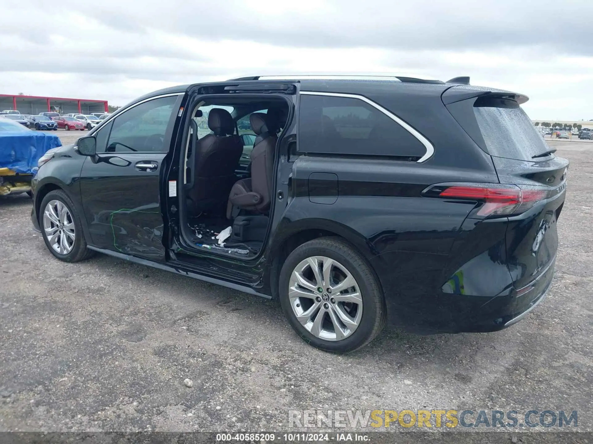3 Фотография поврежденного автомобиля 5TDERKEC0PS149249 TOYOTA SIENNA 2023