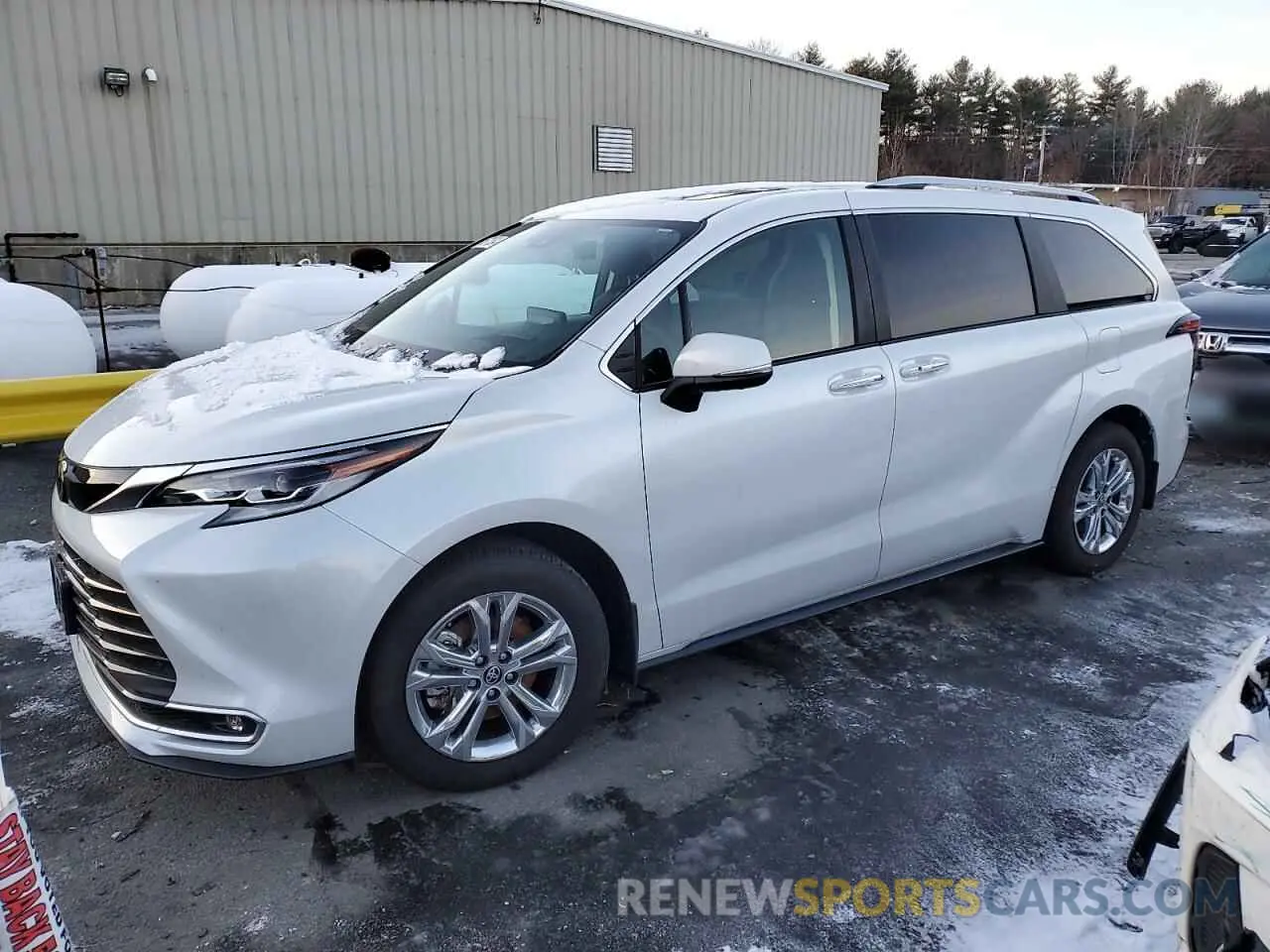 1 Фотография поврежденного автомобиля 5TDESKFC2PS100864 TOYOTA SIENNA 2023