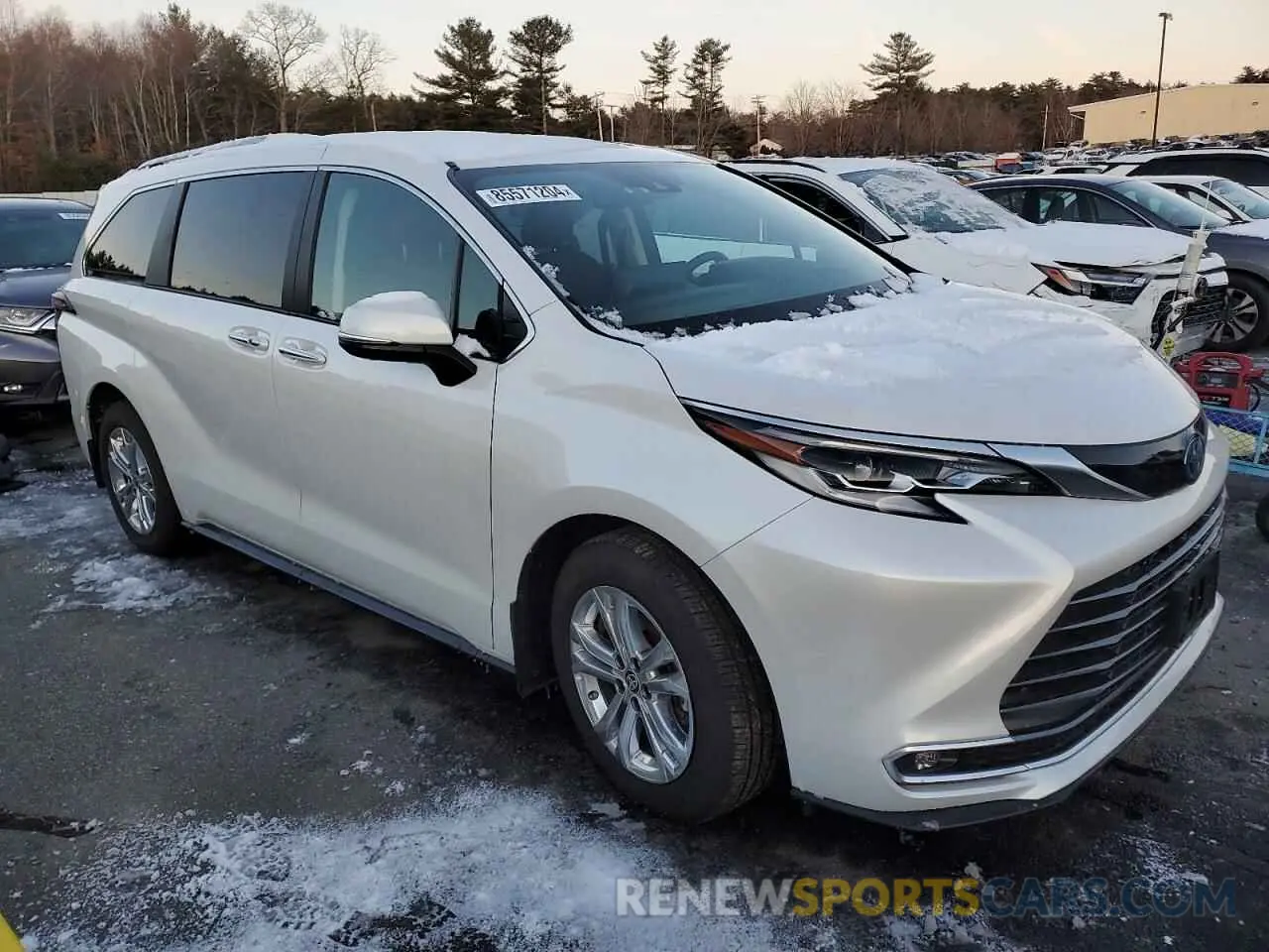 4 Фотография поврежденного автомобиля 5TDESKFC2PS100864 TOYOTA SIENNA 2023