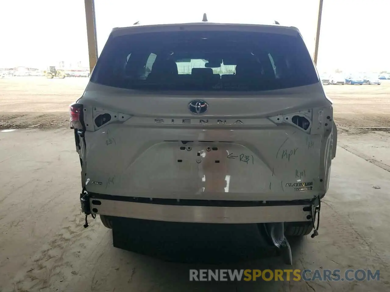 6 Фотография поврежденного автомобиля 5TDESKFC4PS095831 TOYOTA SIENNA 2023