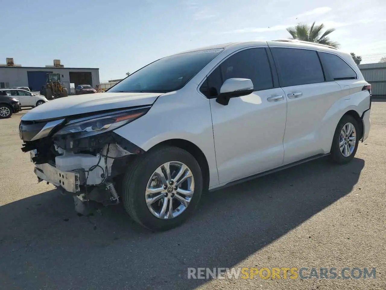 1 Photograph of a damaged car 5TDESKFC4PS099796 TOYOTA SIENNA 2023