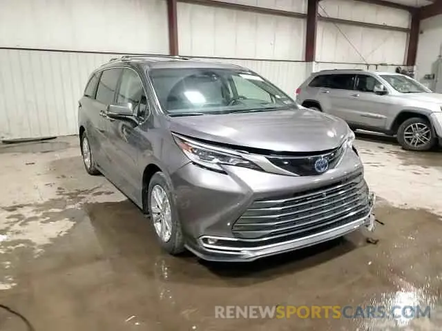 14 Фотография поврежденного автомобиля 5TDESKFC7PS082748 TOYOTA SIENNA 2023