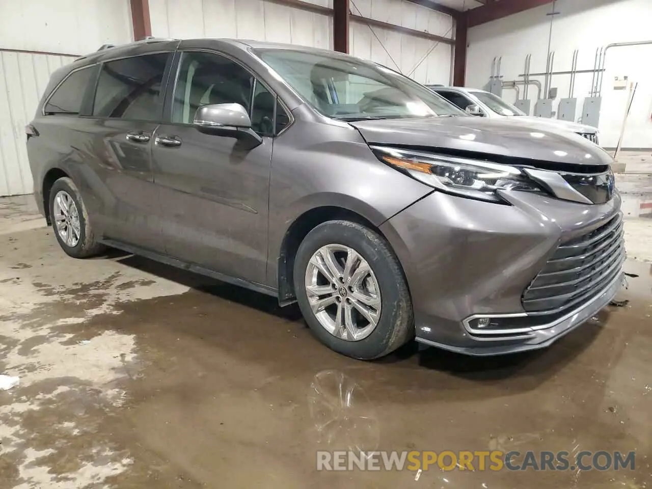 4 Фотография поврежденного автомобиля 5TDESKFC7PS082748 TOYOTA SIENNA 2023