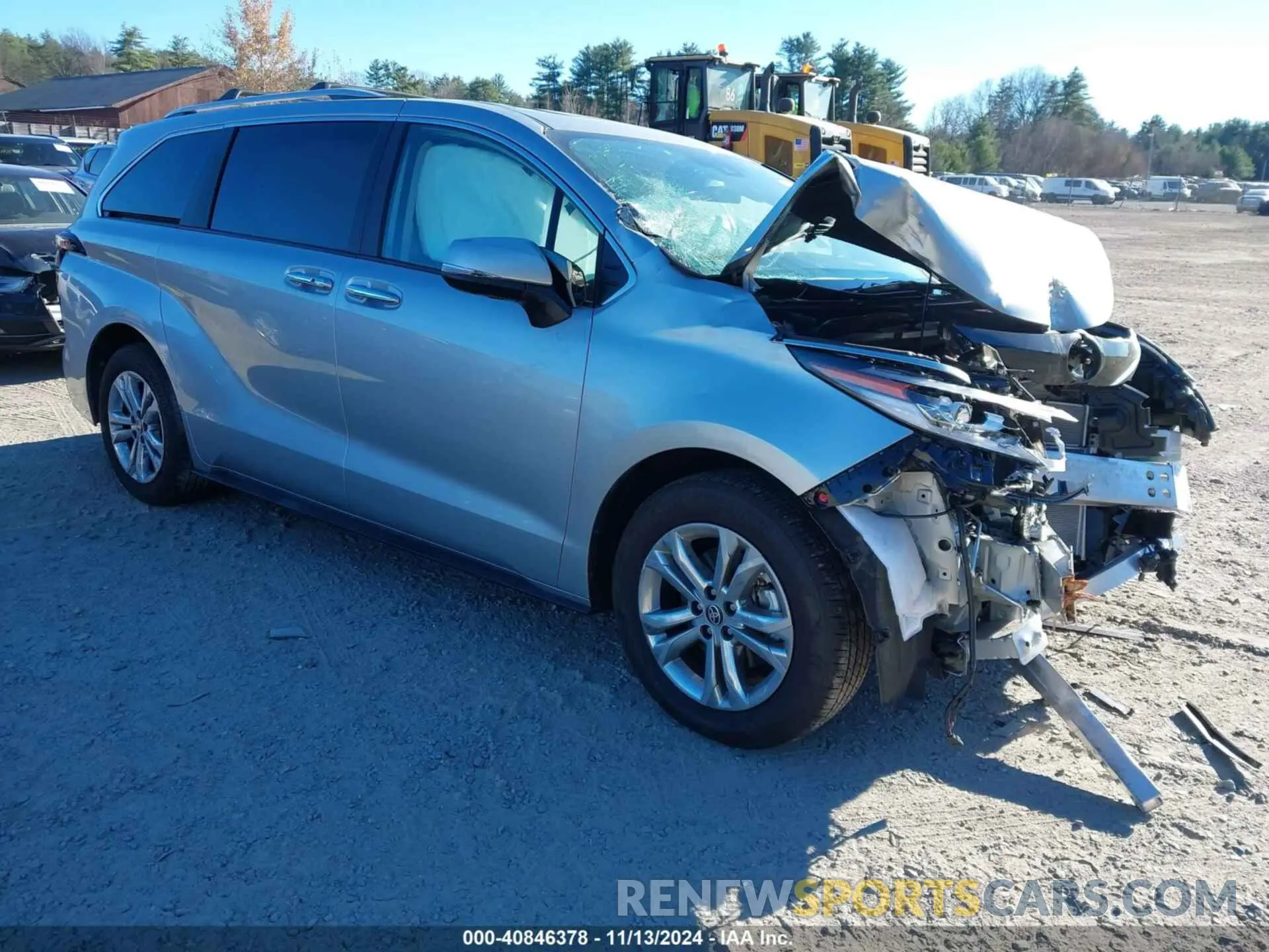 1 Photograph of a damaged car 5TDESKFC9PS104684 TOYOTA SIENNA 2023