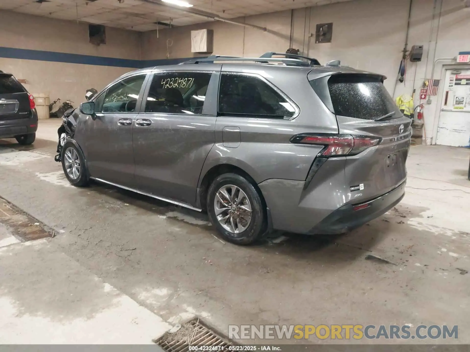 3 Фотография поврежденного автомобиля 5TDJSKFC0PS099650 TOYOTA SIENNA 2023