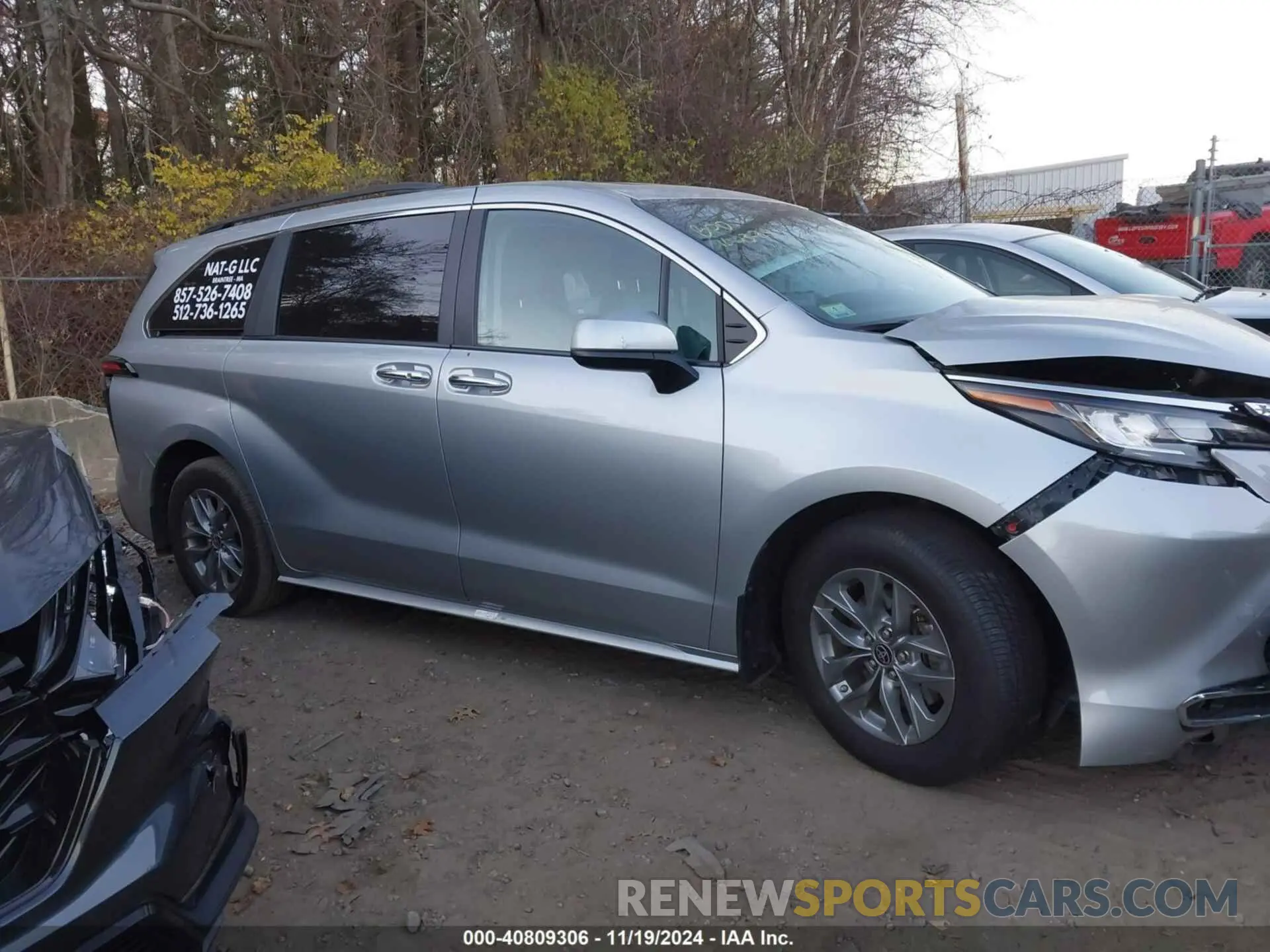 14 Photograph of a damaged car 5TDJSKFC9PS075072 TOYOTA SIENNA 2023