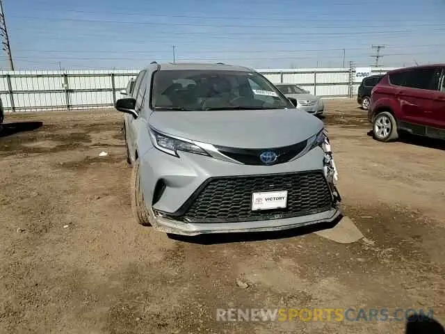 12 Фотография поврежденного автомобиля 5TDXSKFC9PS088477 TOYOTA SIENNA 2023