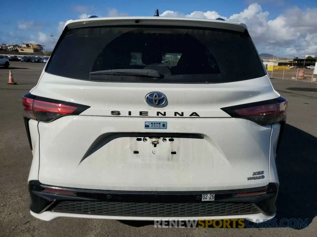 6 Фотография поврежденного автомобиля 5TDDRKEC7RS192680 TOYOTA SIENNA 2024