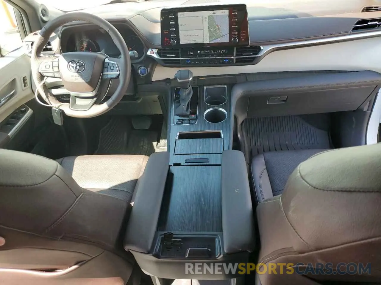 8 Фотография поврежденного автомобиля 5TDESKFC5RS142111 TOYOTA SIENNA 2024