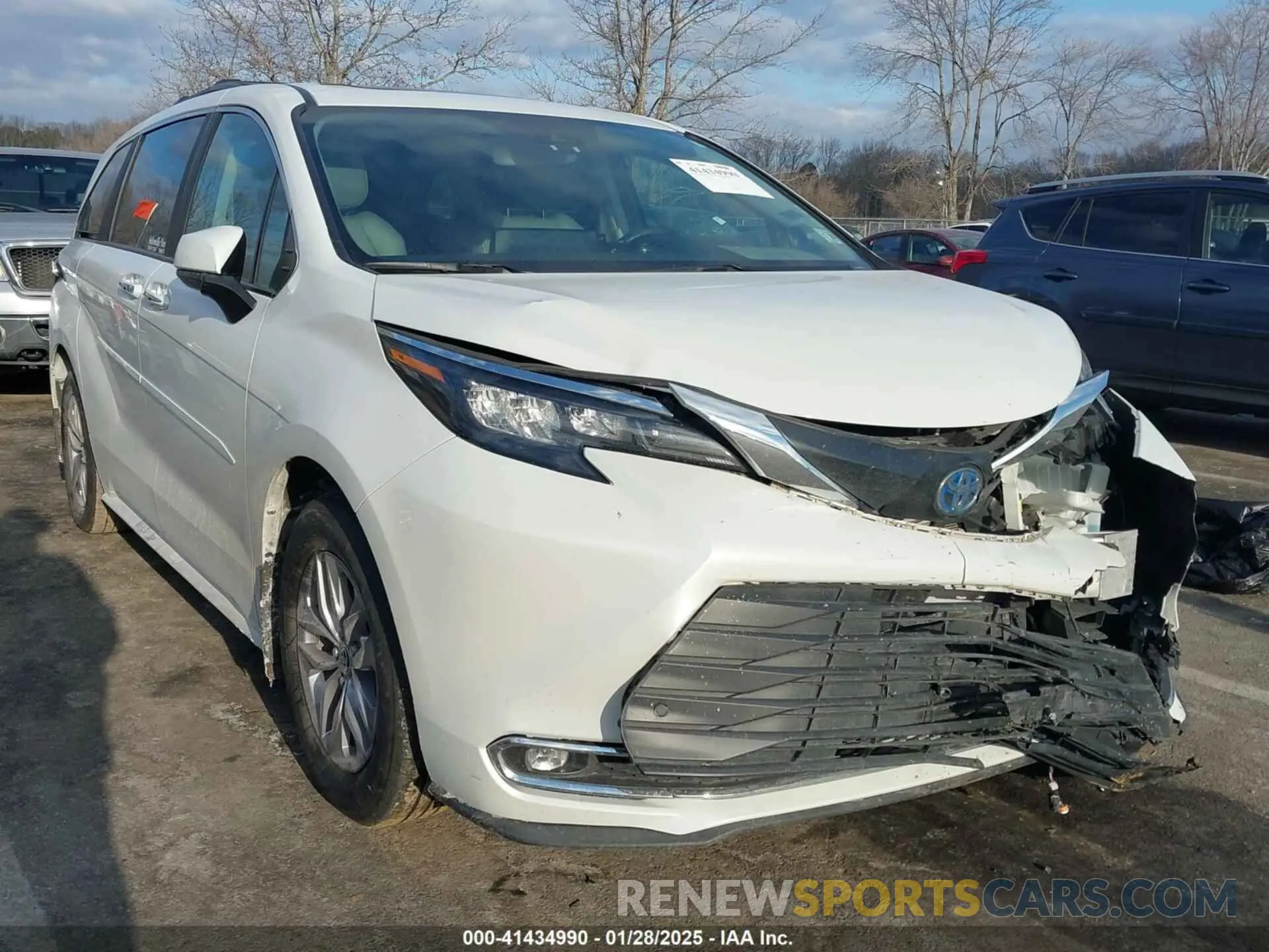 1 Фотография поврежденного автомобиля 5TDJSKFC6RS119094 TOYOTA SIENNA 2024