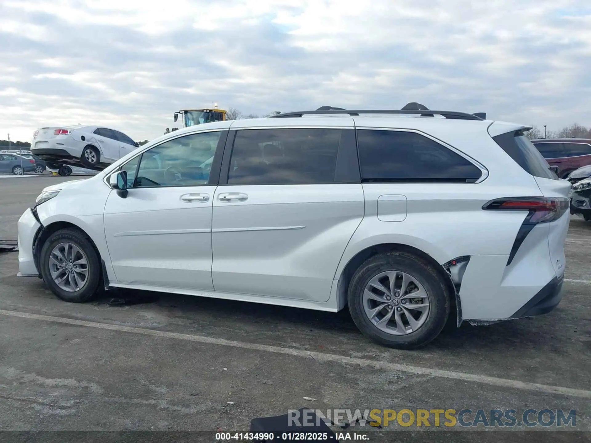 14 Фотография поврежденного автомобиля 5TDJSKFC6RS119094 TOYOTA SIENNA 2024