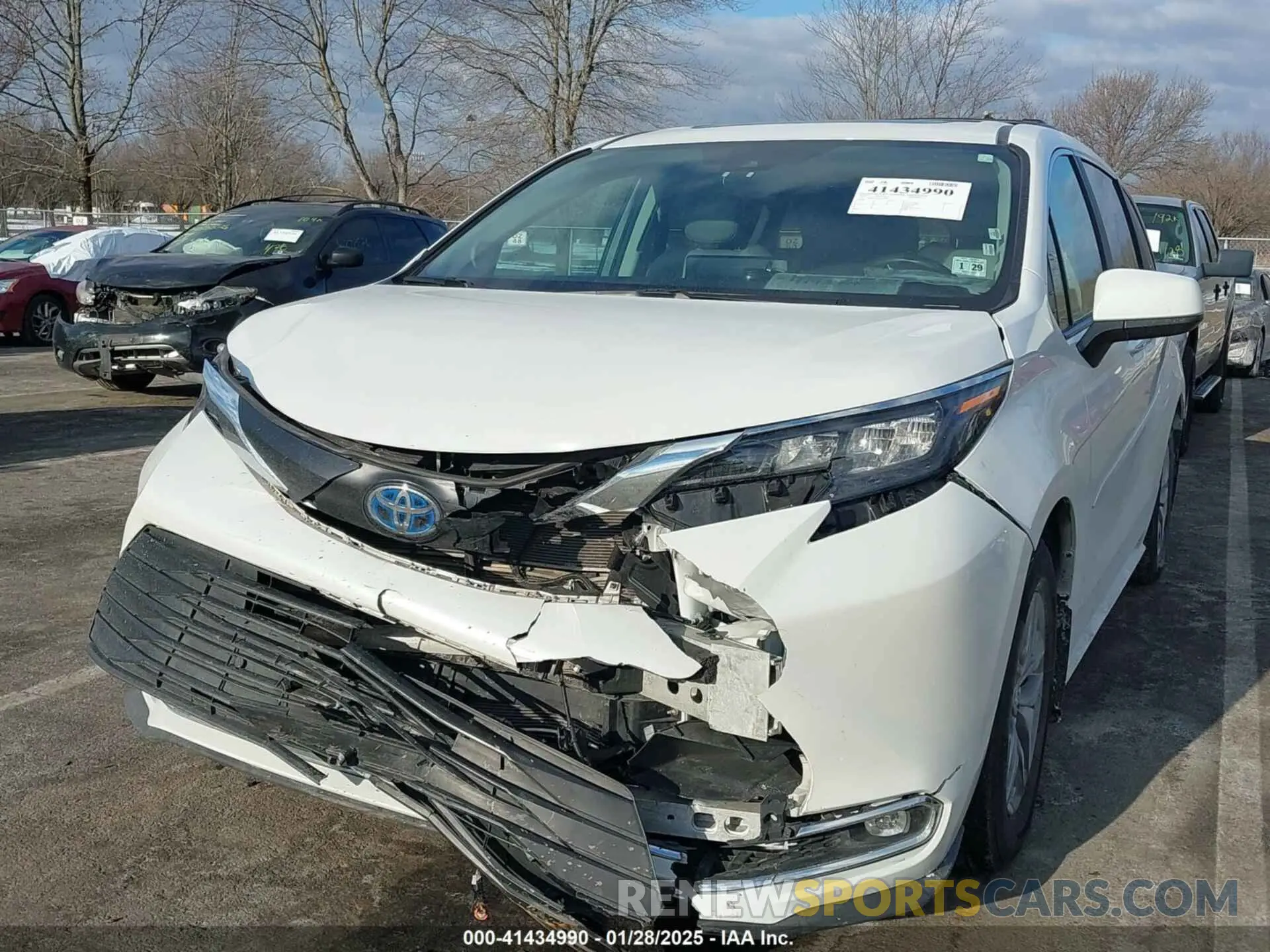 6 Фотография поврежденного автомобиля 5TDJSKFC6RS119094 TOYOTA SIENNA 2024